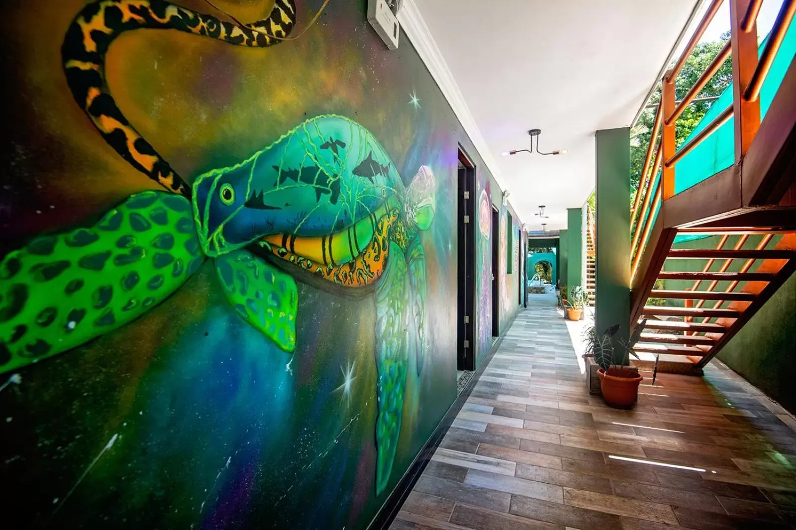 Bed in 6-Bed Dormitory Room in Encanto Del Mar Hotel Bed in 6-Bed Dormitory Room in Encanto Del Mar Hotel