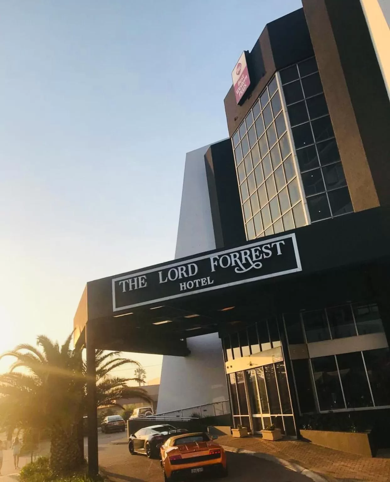 Property building in The Lord Forrest Hotel