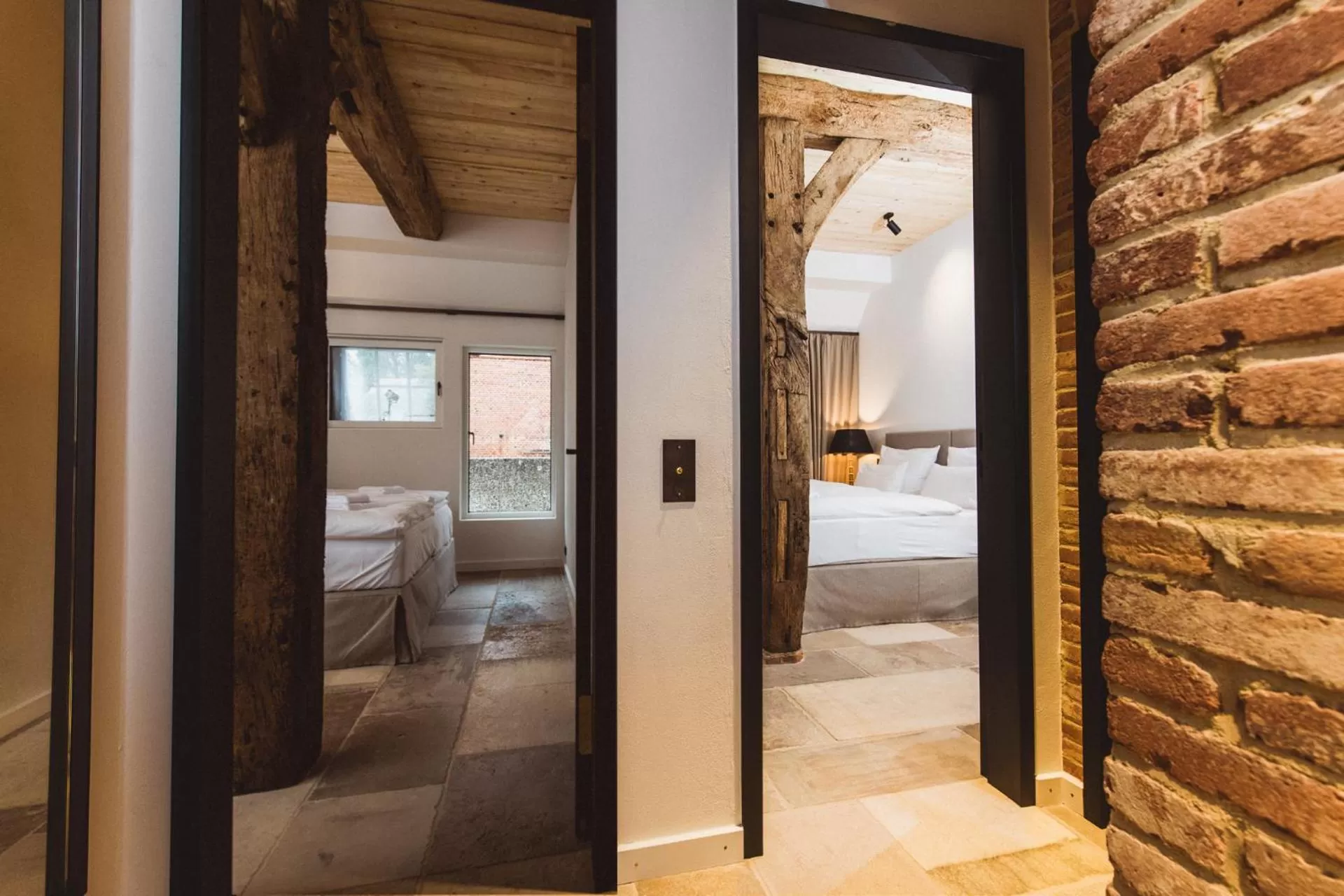 Bedroom, Bed in Gut Damp Ferien Lofts