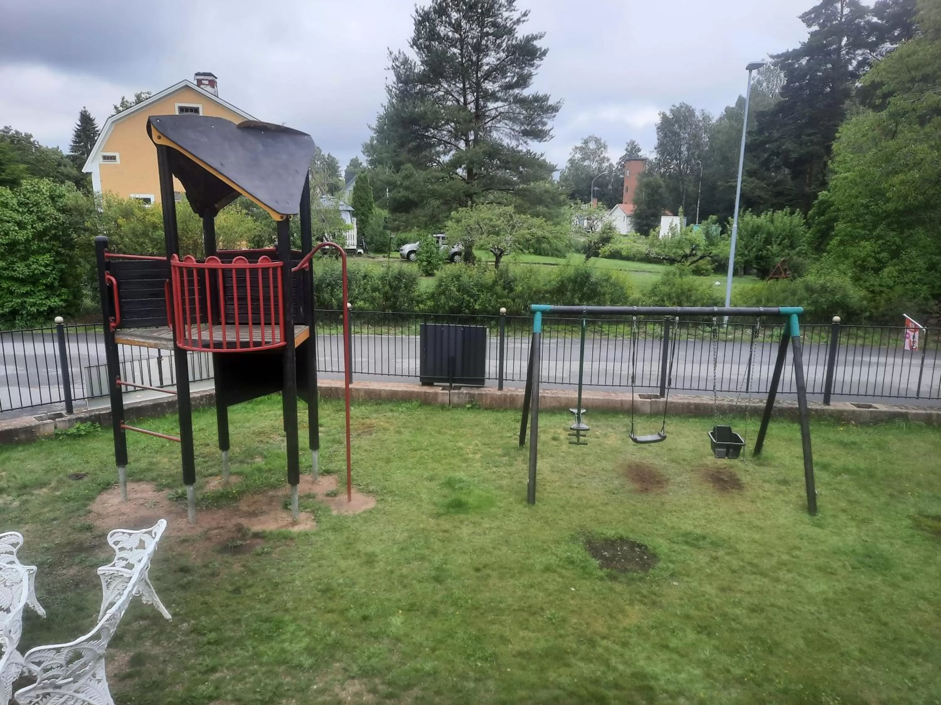 Children play ground, Children's Play Area in Ankis Bed and Brekfast, Vimmerby