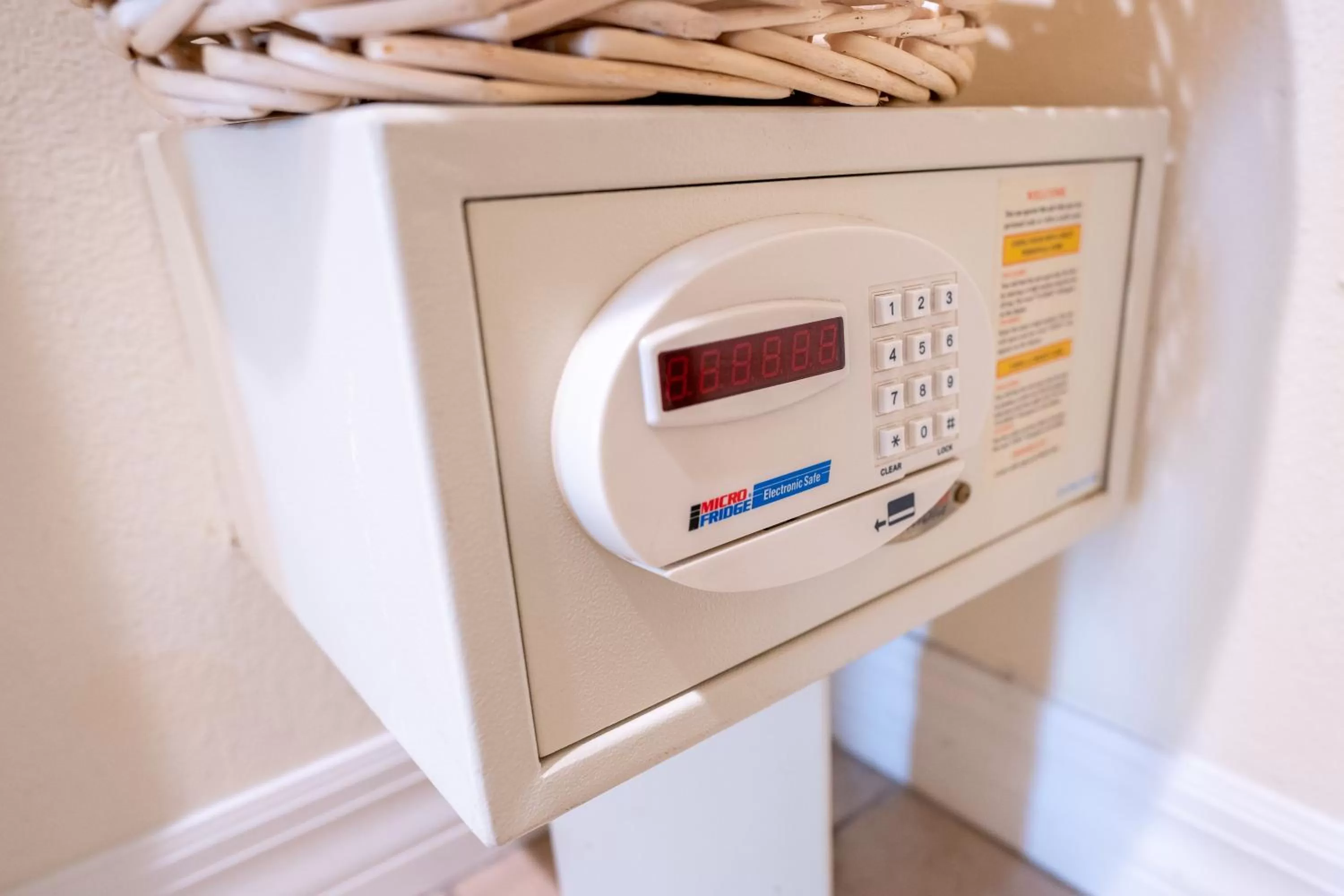 safe in The Capri at Siesta