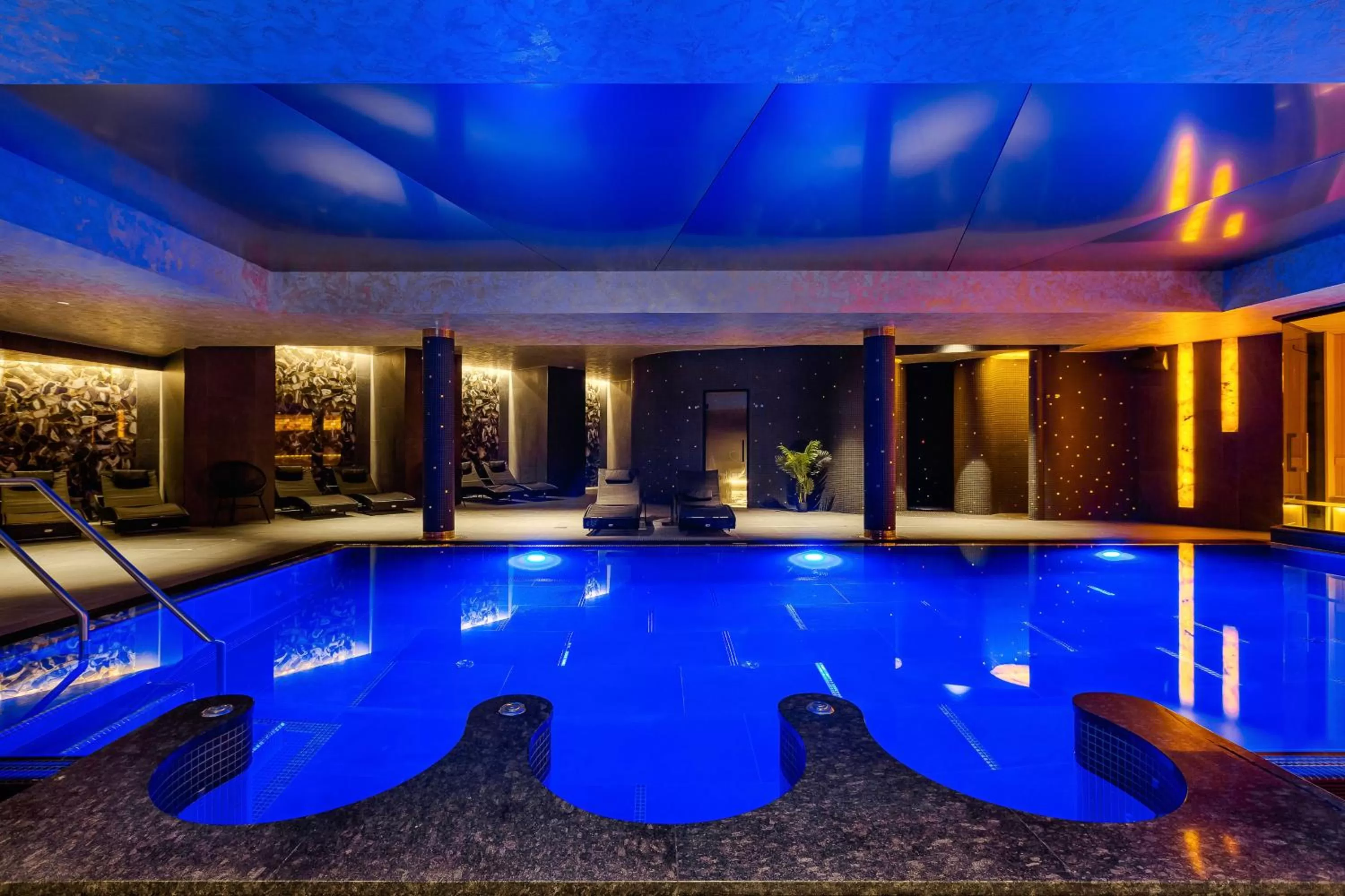 Pool view in VICTORIA Hotel Klaipėda