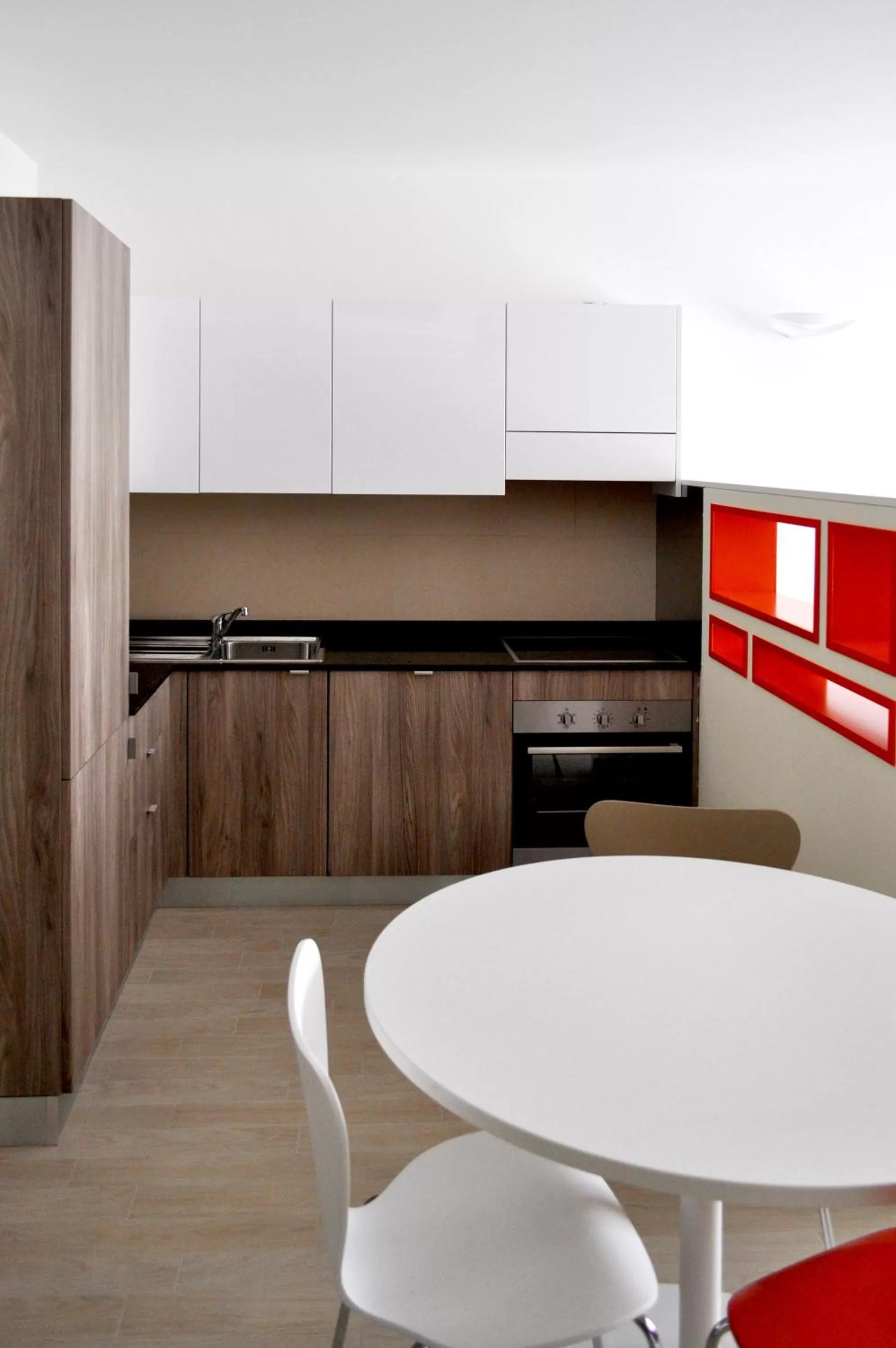 Kitchen or kitchenette in BB Hotels Aparthotel Bicocca