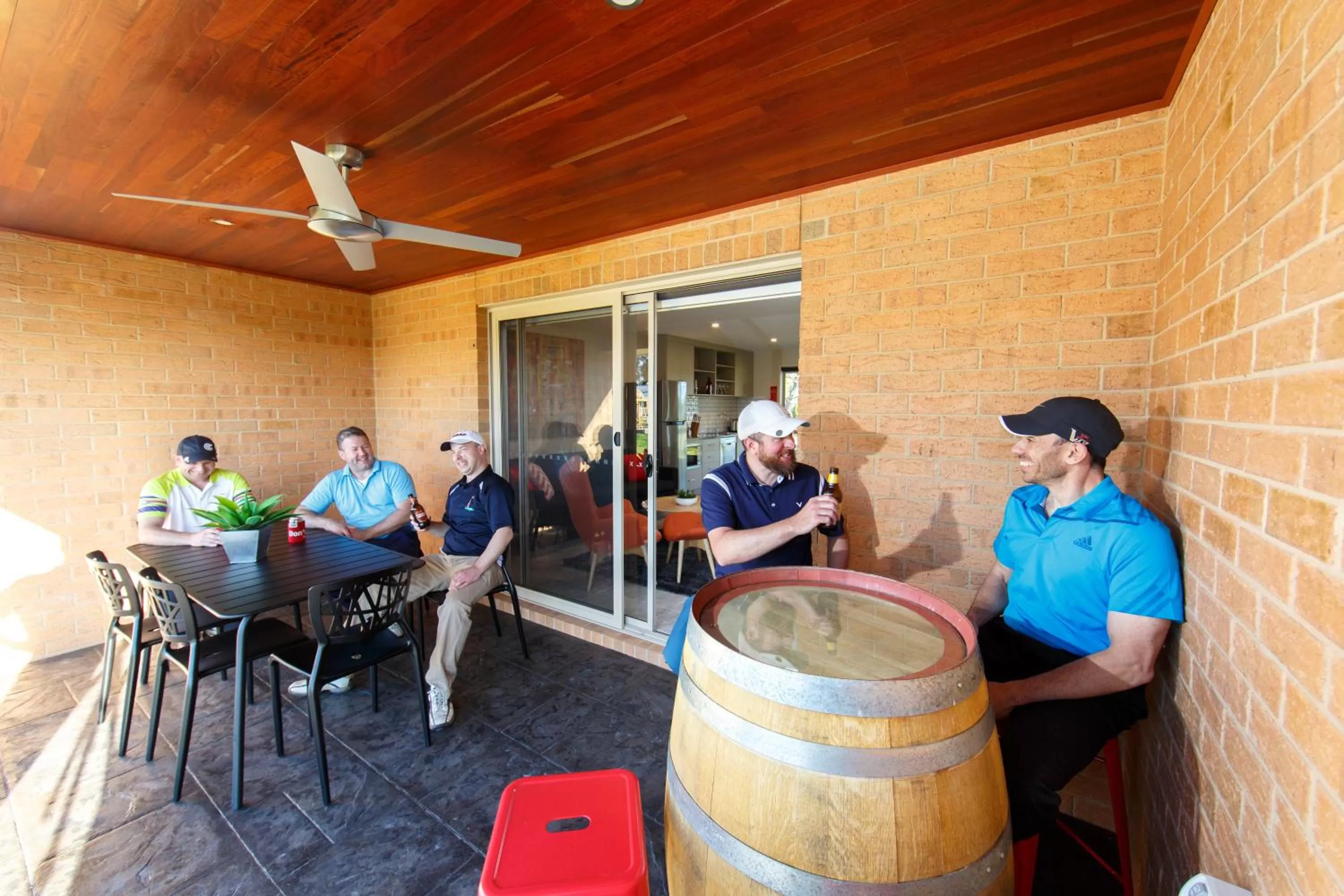 Patio in Howlong Golf Resort