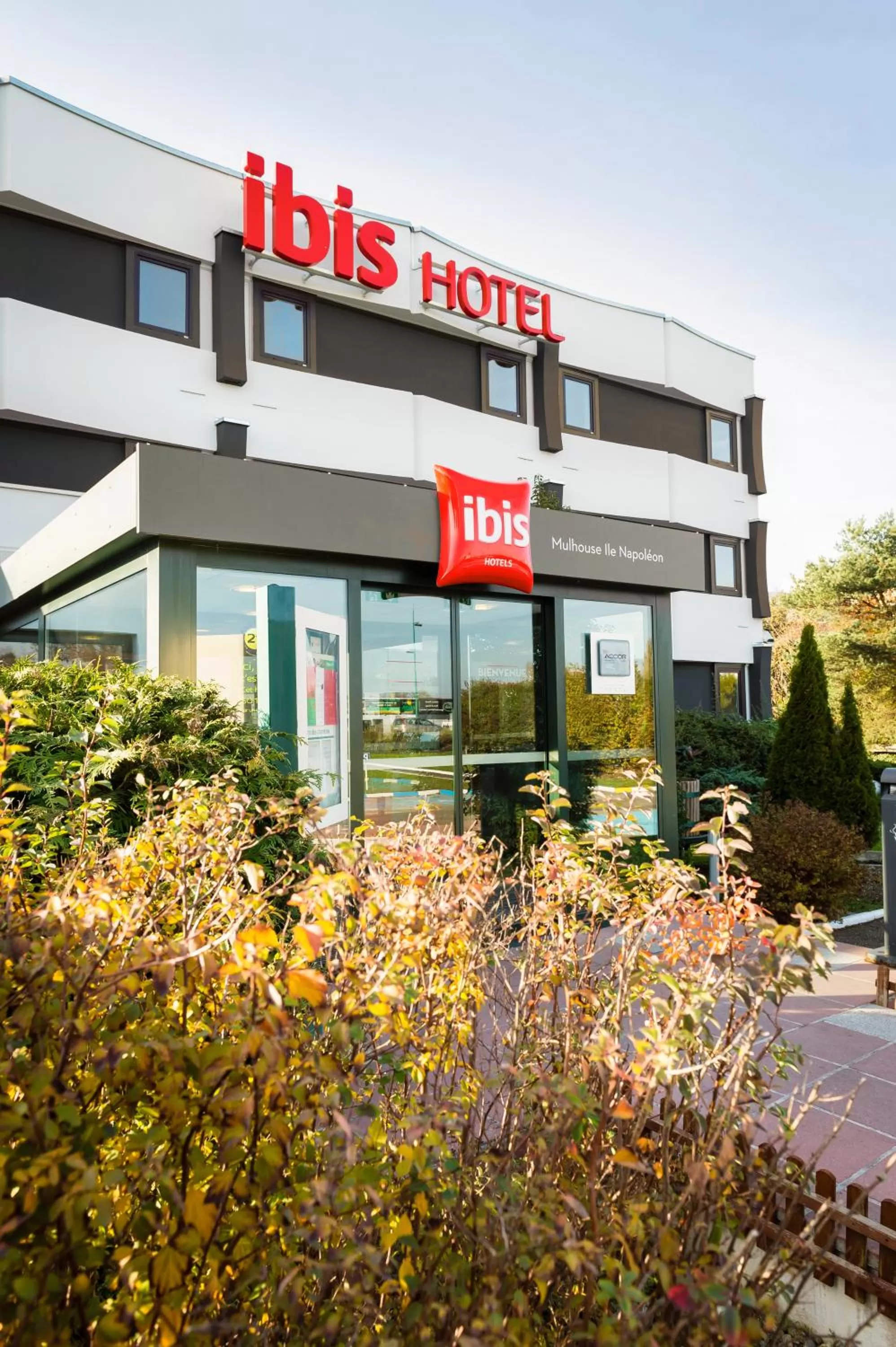 Facade/entrance in ibis Mulhouse Ile Napoleon