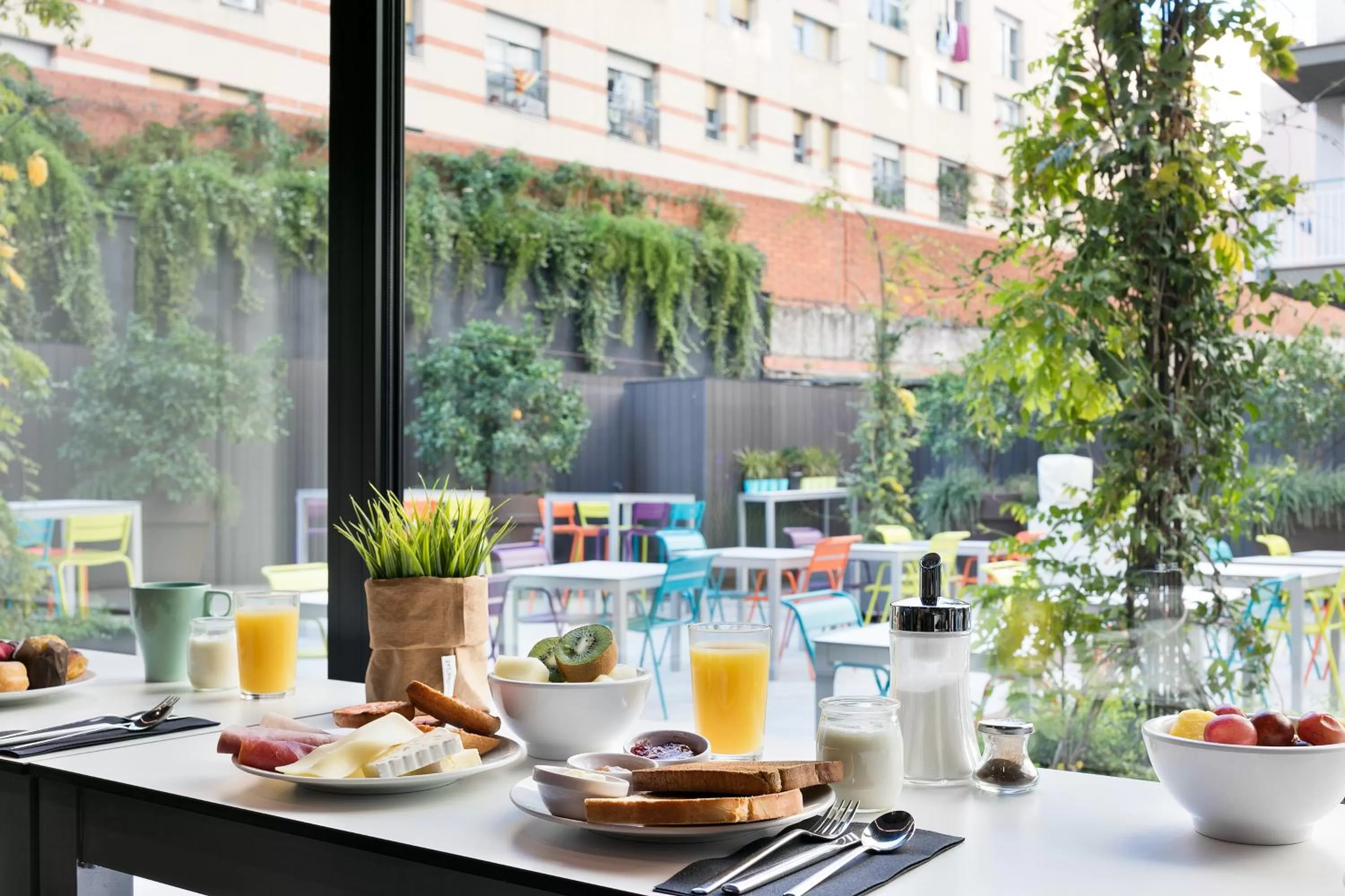 Patio in Andante Hotel