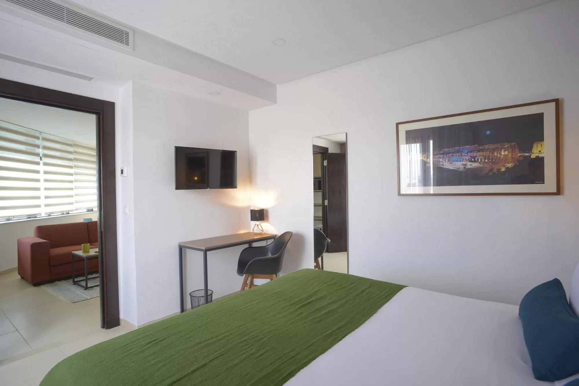 Photo of the whole room, Bed in MAIA HOTEL SUITES