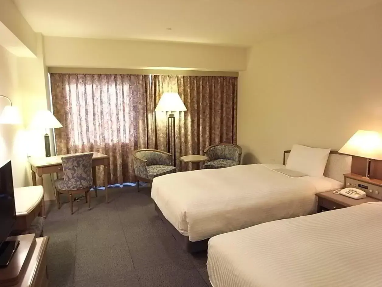 Deluxe Twin Room - Smoking in Hotel Sunroute Niigata Deluxe Twin Room - Smoking in Hotel Sunroute Niigata