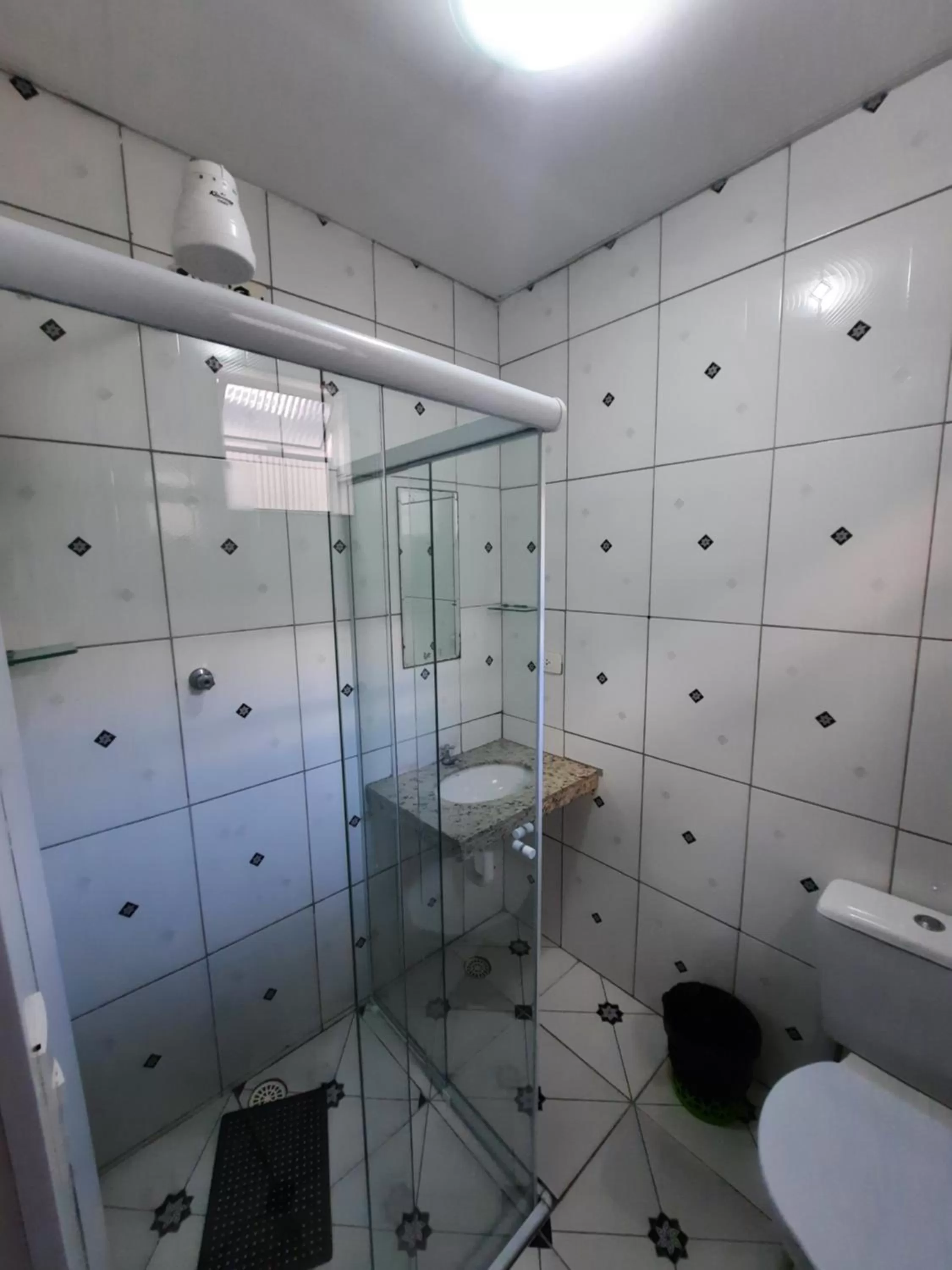 Bathroom in Hotel Praça Orione