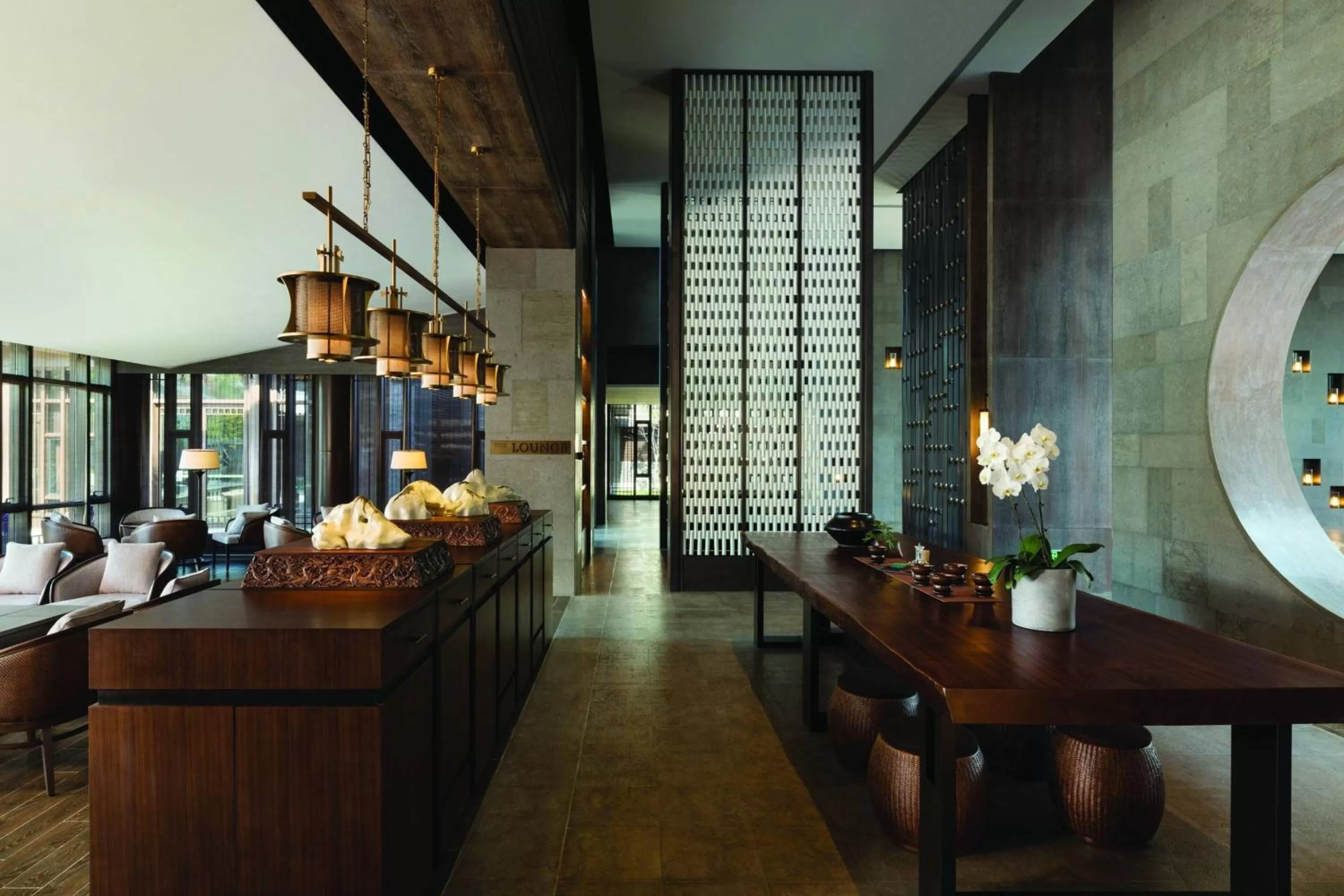 Lobby or reception in JW Marriott Hotel Qufu