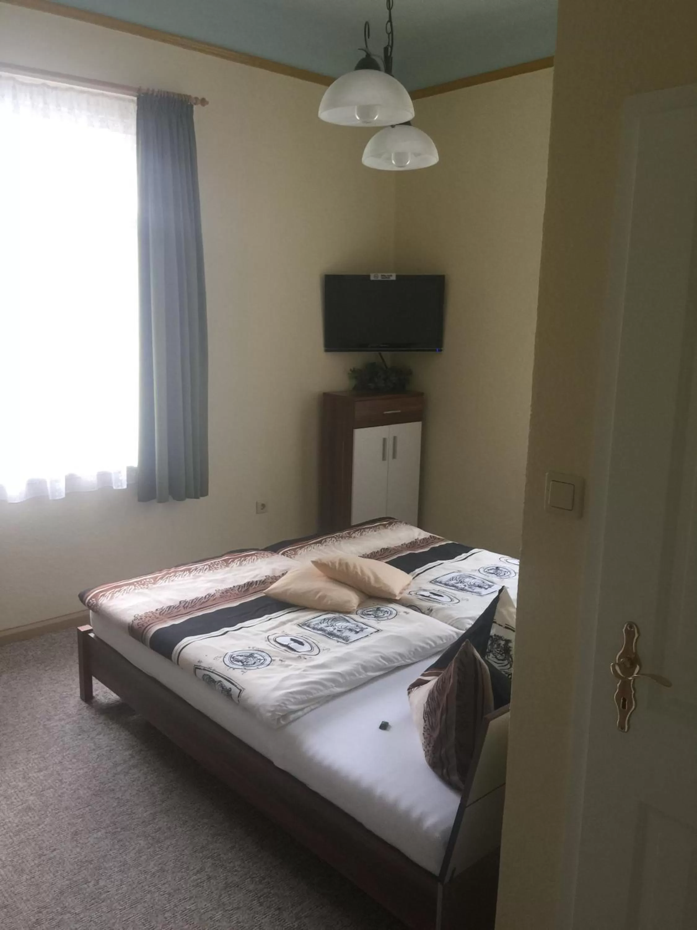 Bedroom, Bed in Pension Villa Else