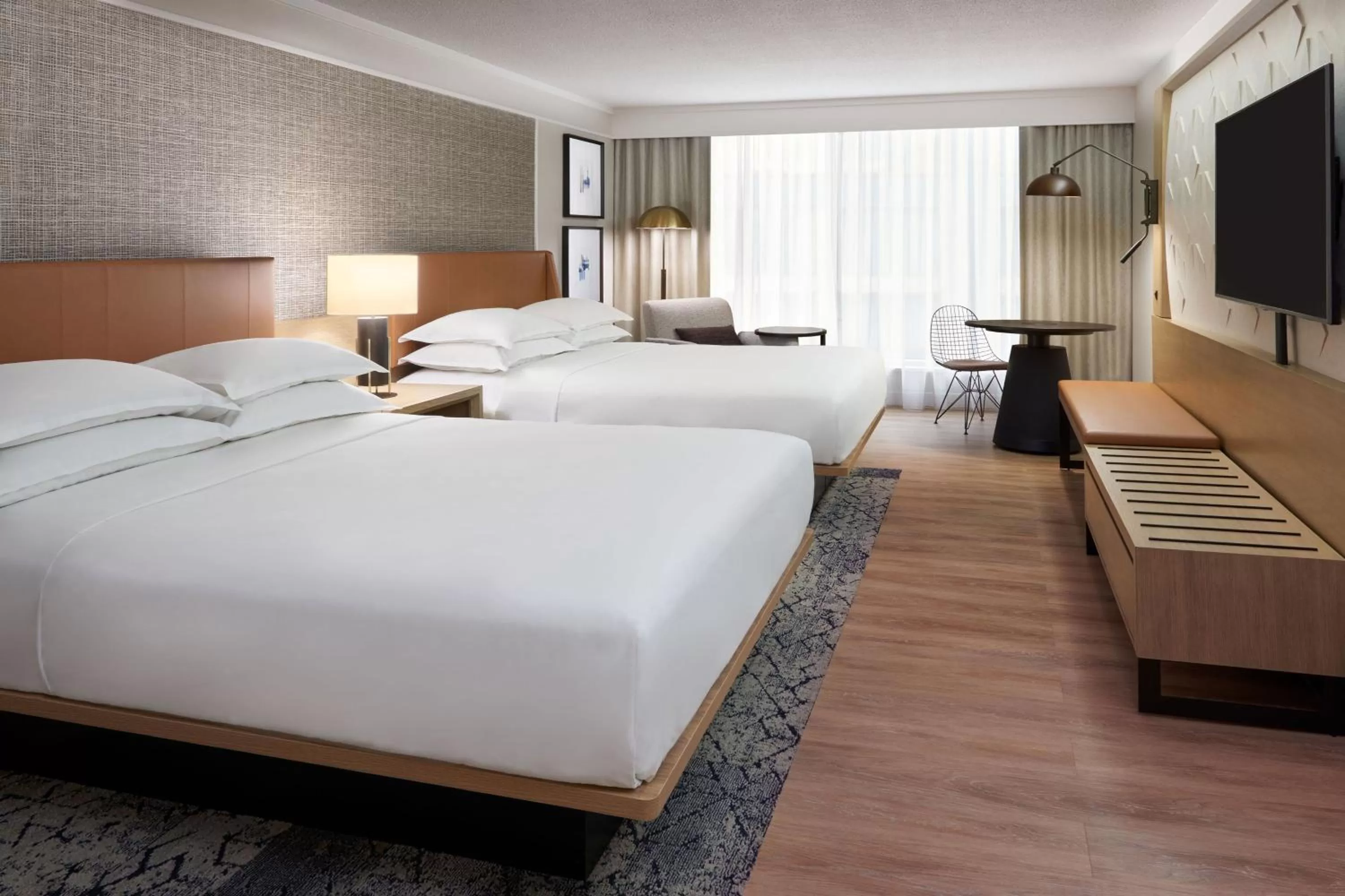 Photo of the whole room, Bed in Sheraton Gateway Hotel in Toronto International Airport