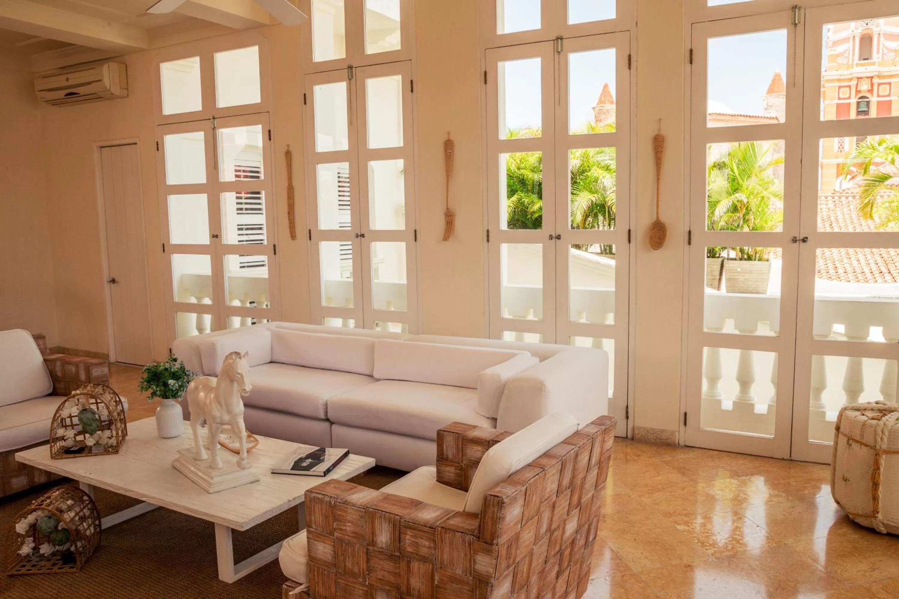 Living room in Casa Diluca Cartagena Hotel Boutique
