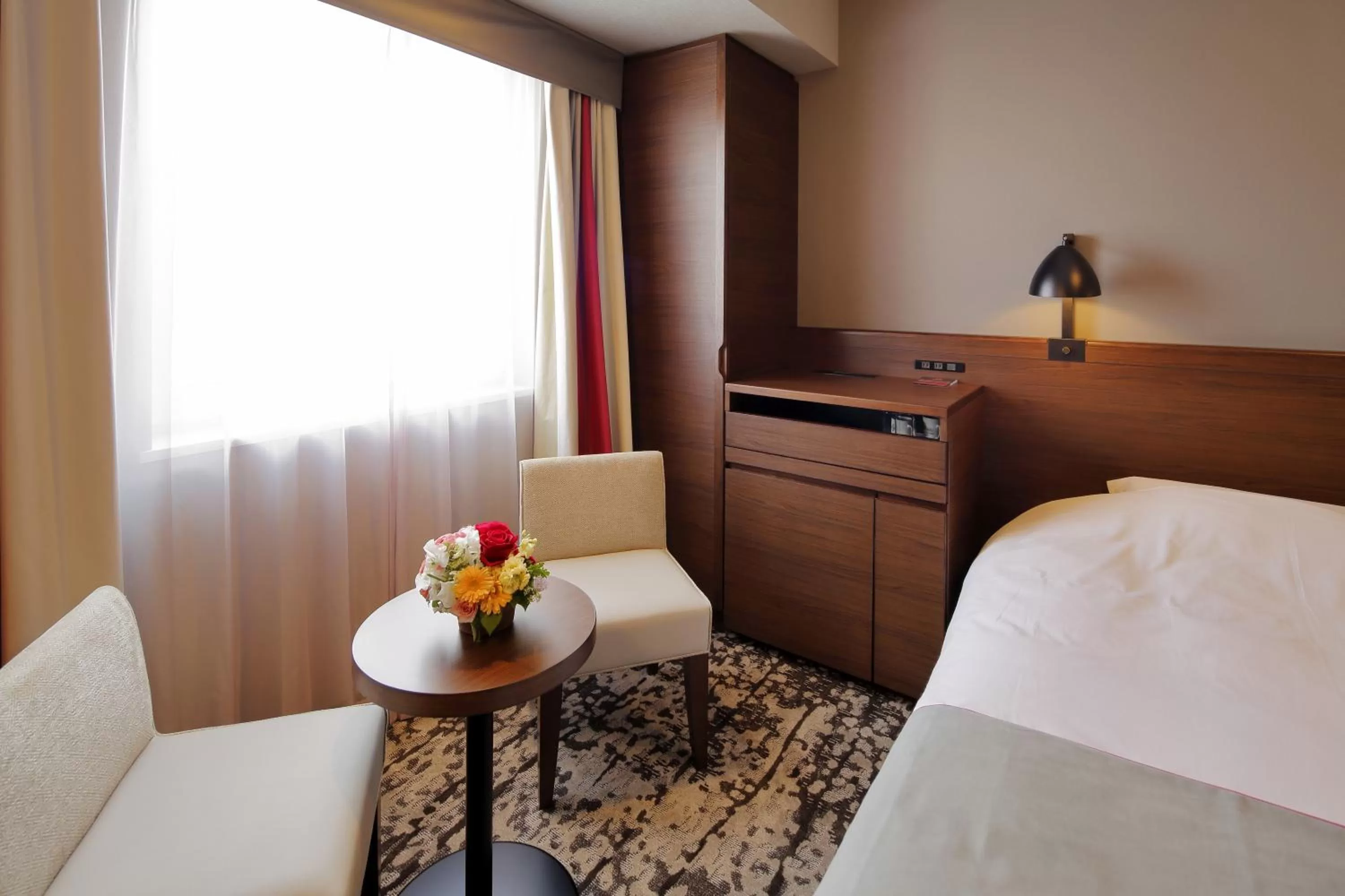 Photo of the whole room, Bed in Hotel Monte Hermana Fukuoka