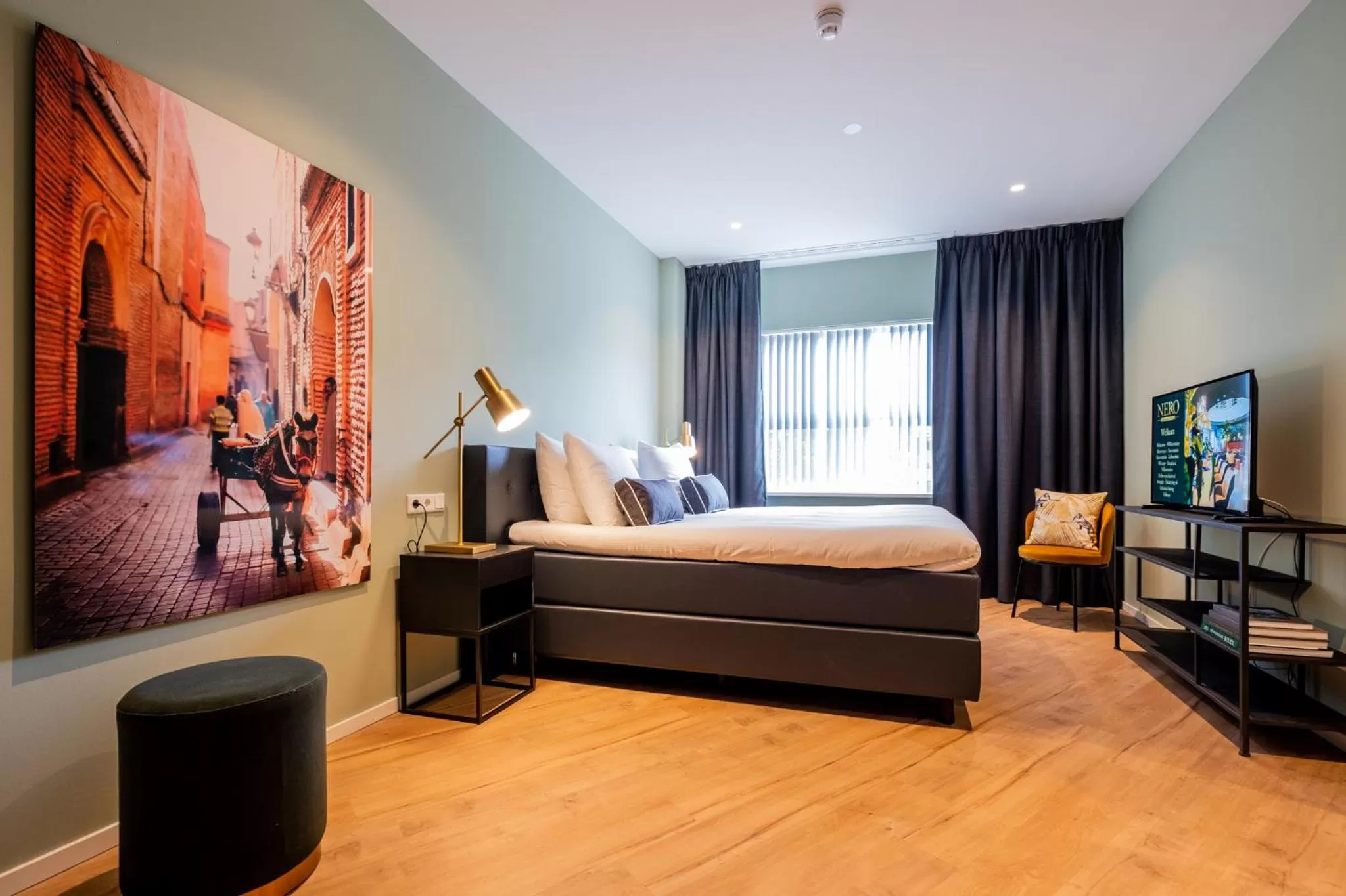 Bedroom in Nero Office Hotel & City Café