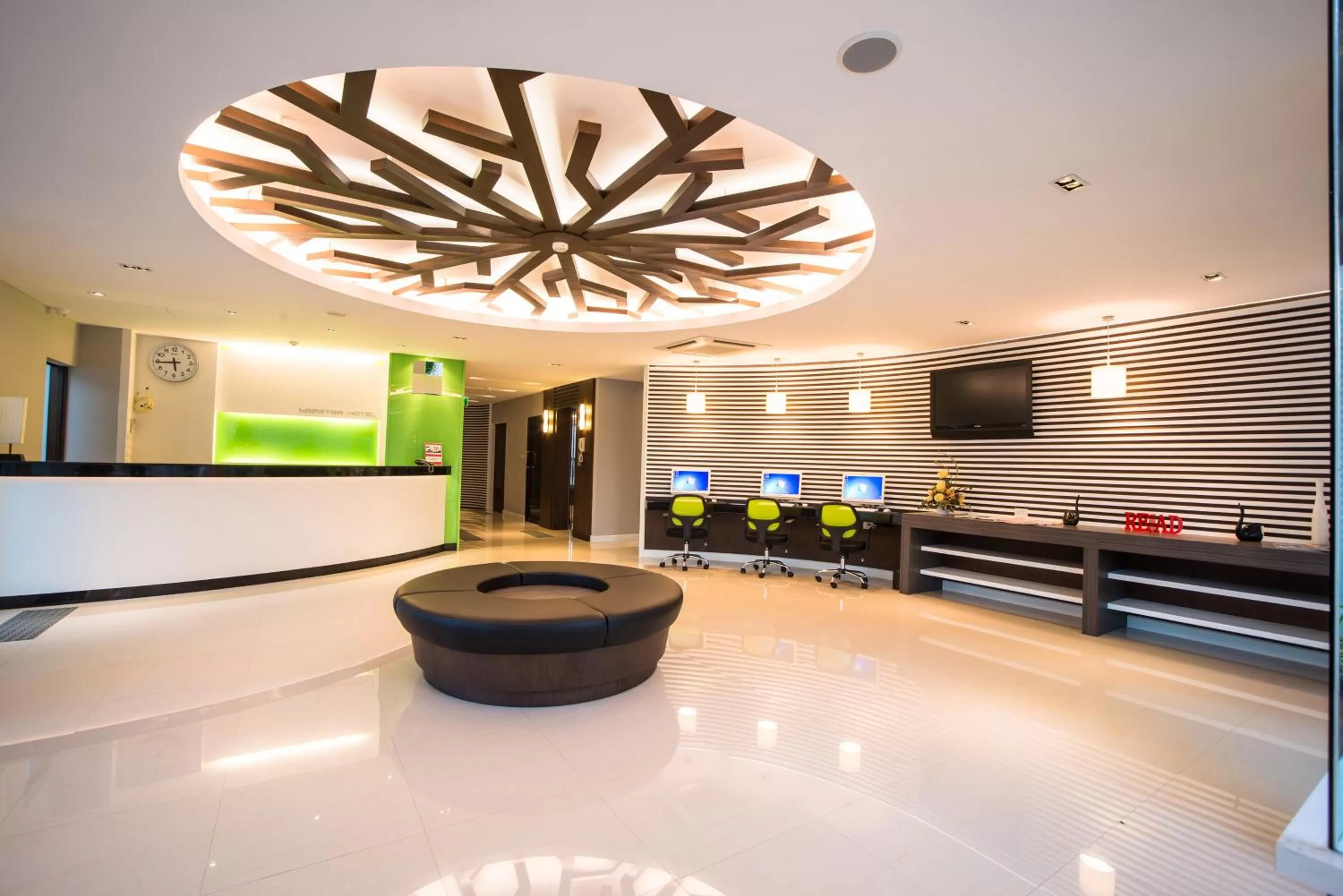 Lobby or reception in Napatra Hotel