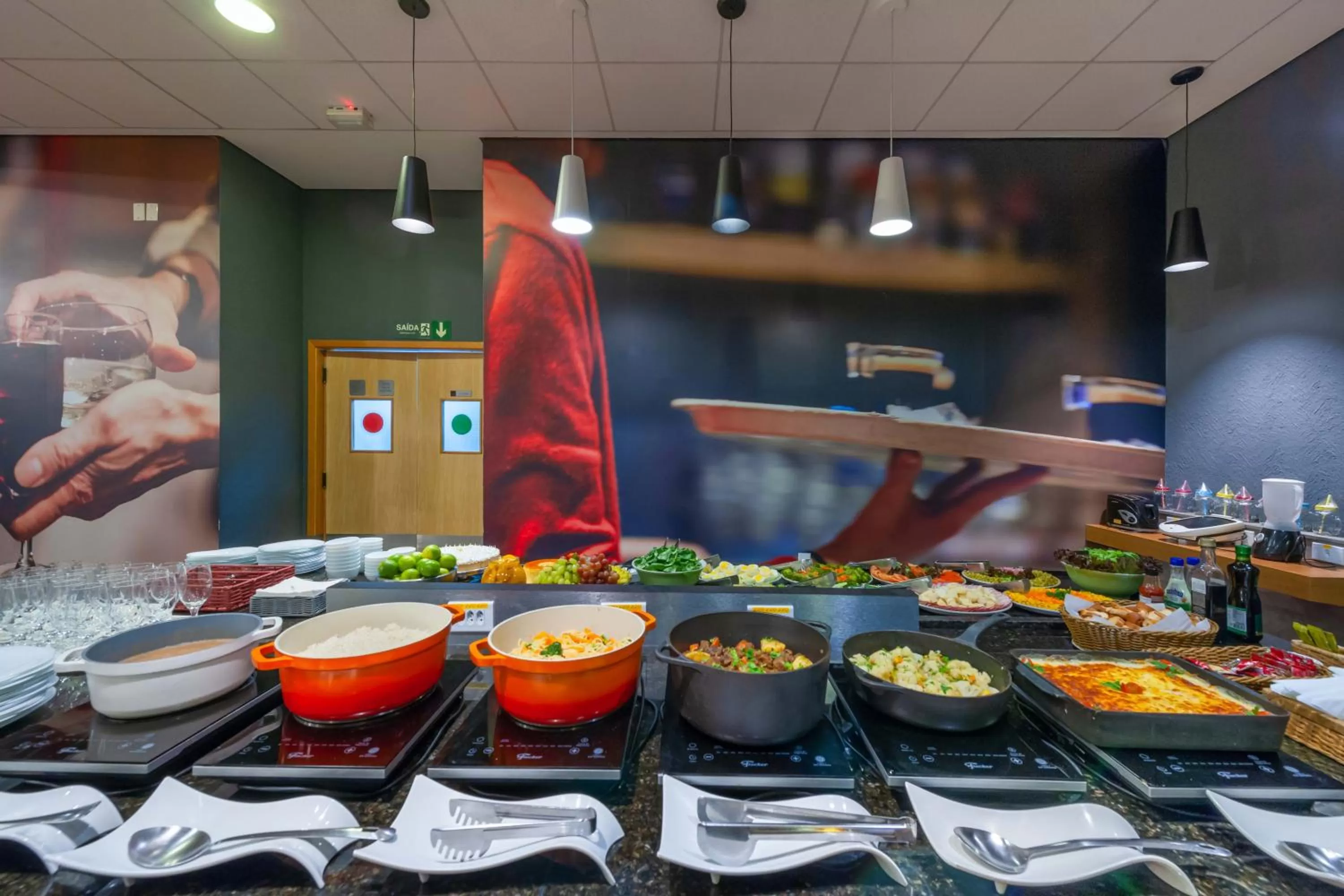 Dinner in ibis Paulinia