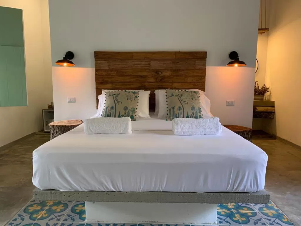 Bed in Waka Hotel Rural