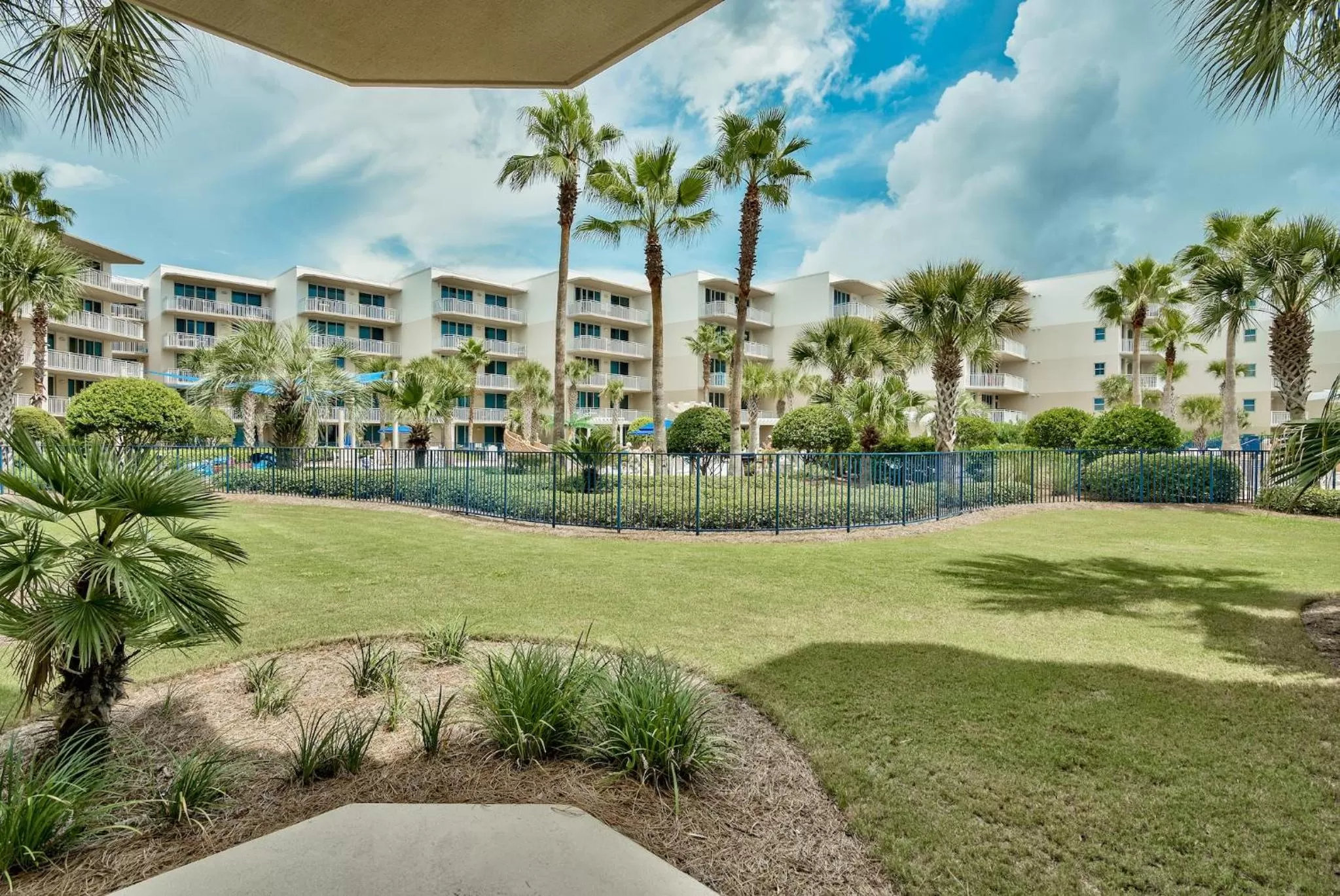 Garden view in Waterscape Resort by Tufan