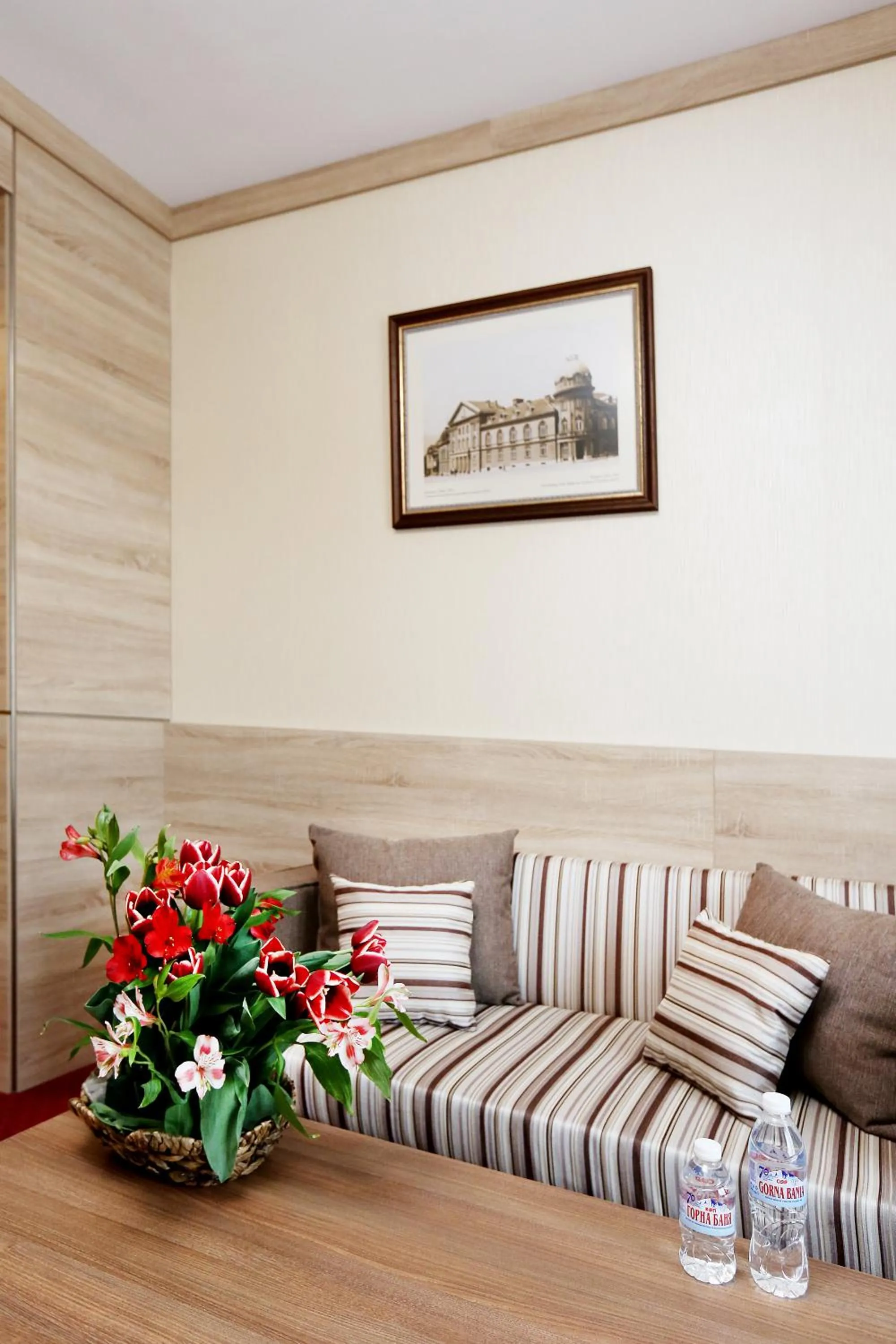 Living room in Hotel COOP, Sofia