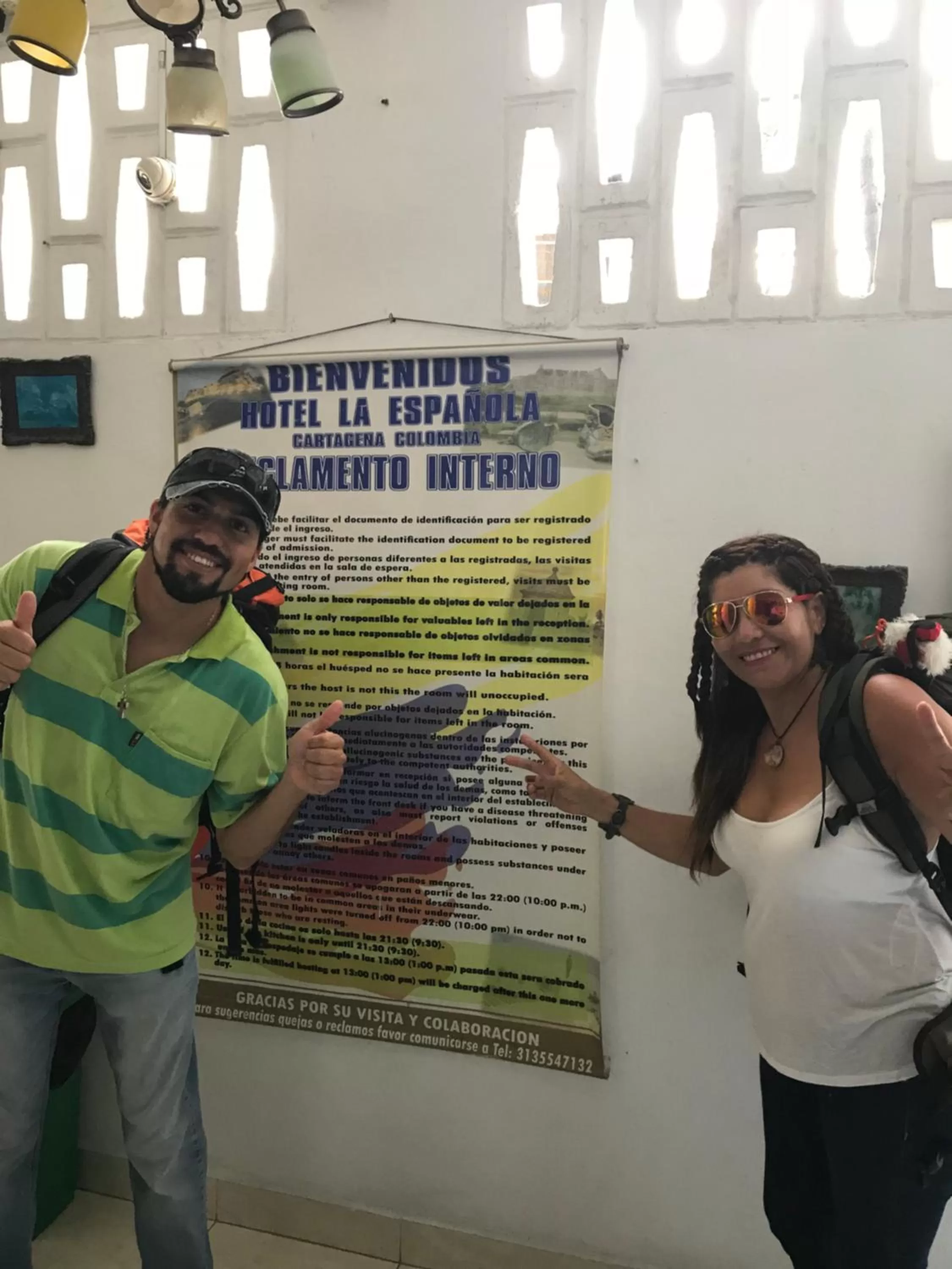 People in Hotel La Española