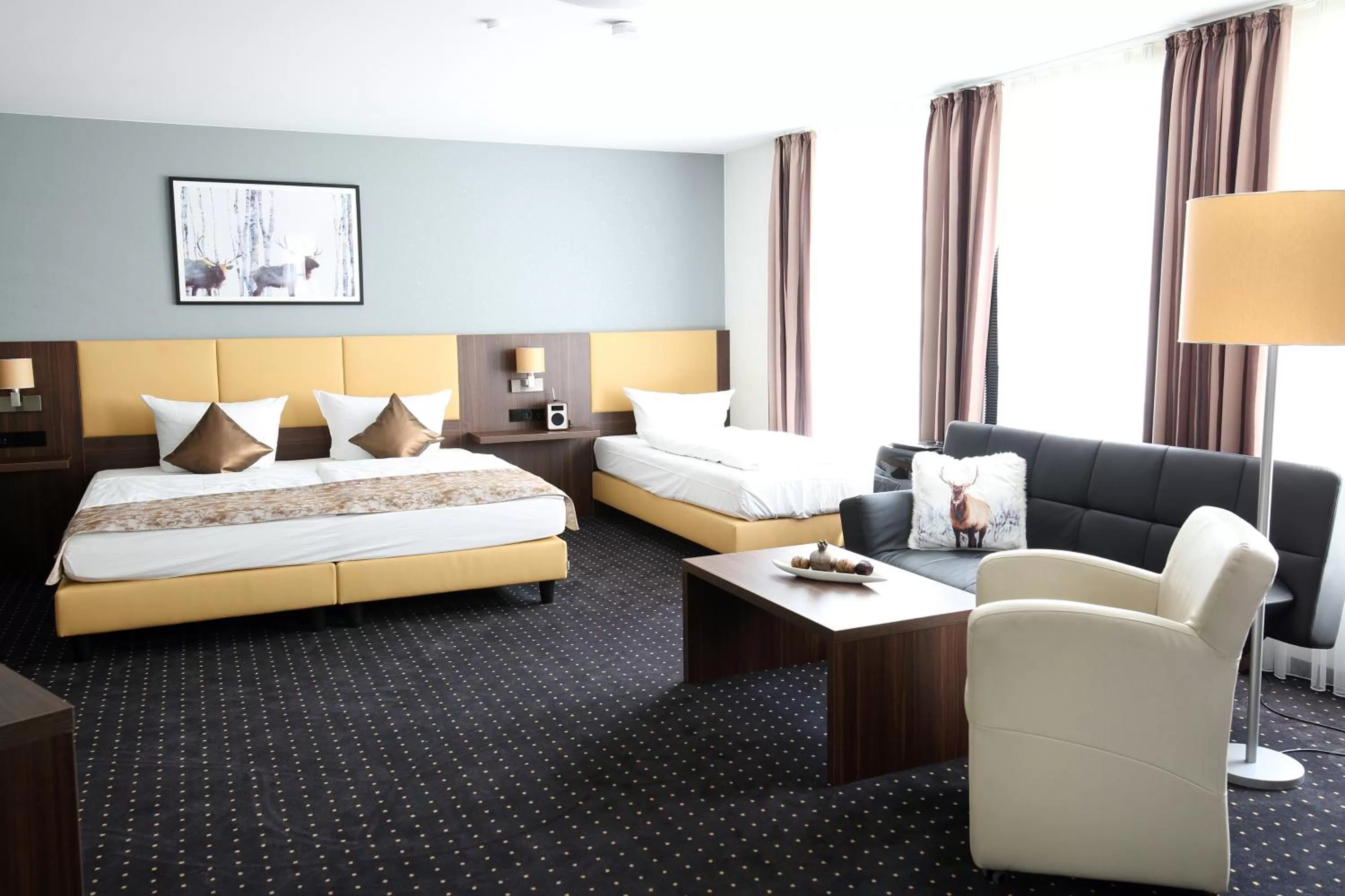 Bed in Lobinger Hotel Weisses Ross