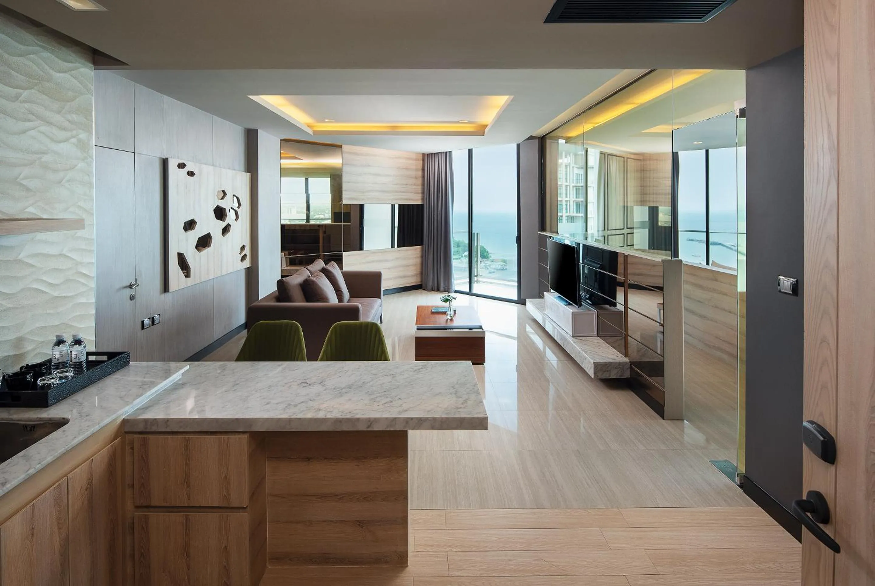 Two-Bedroom Oceanfront Suite in Tsix5 Phenomenal Hotel Pattaya