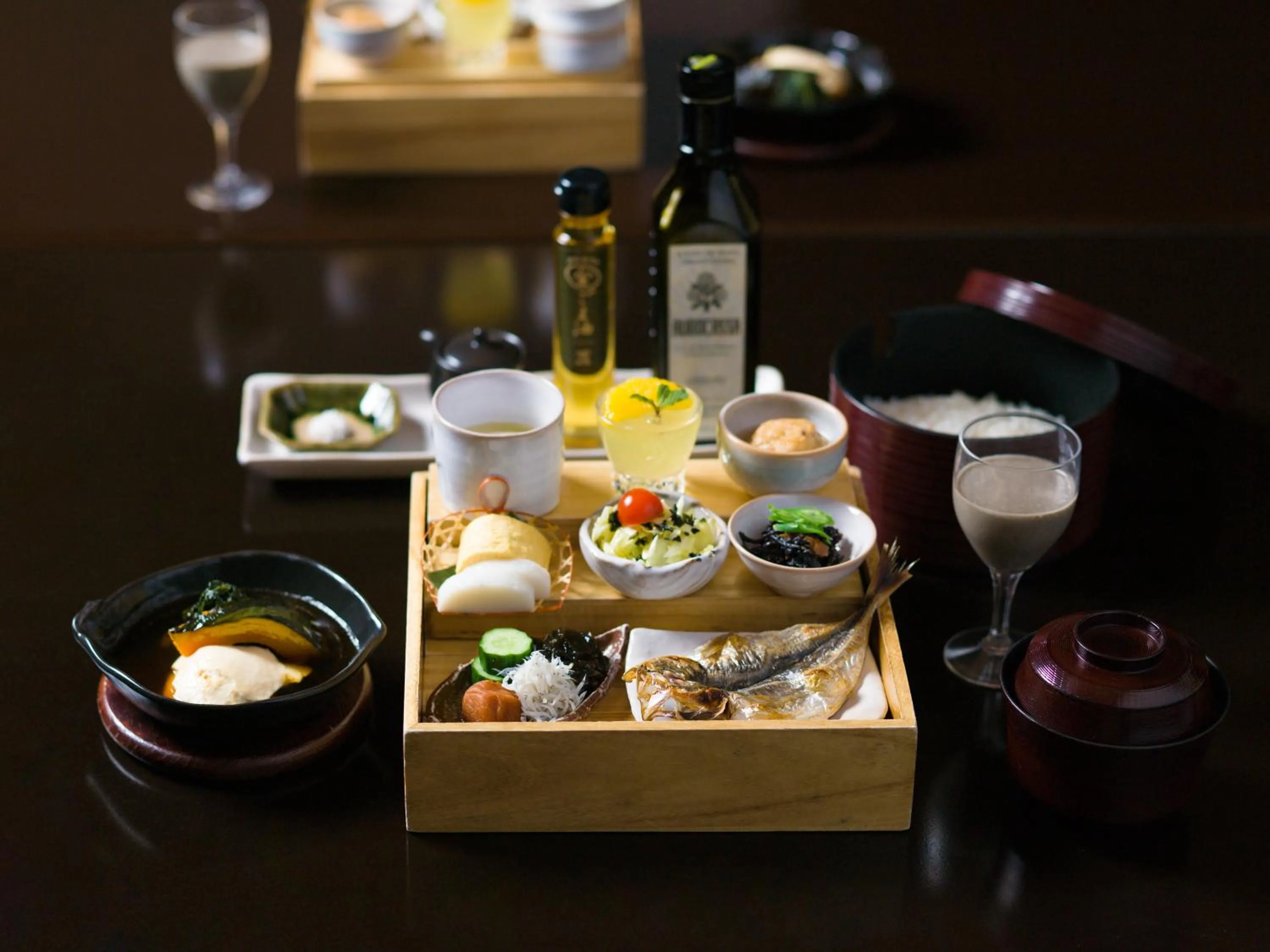 Breakfast in Hagi No Yado Tomoe