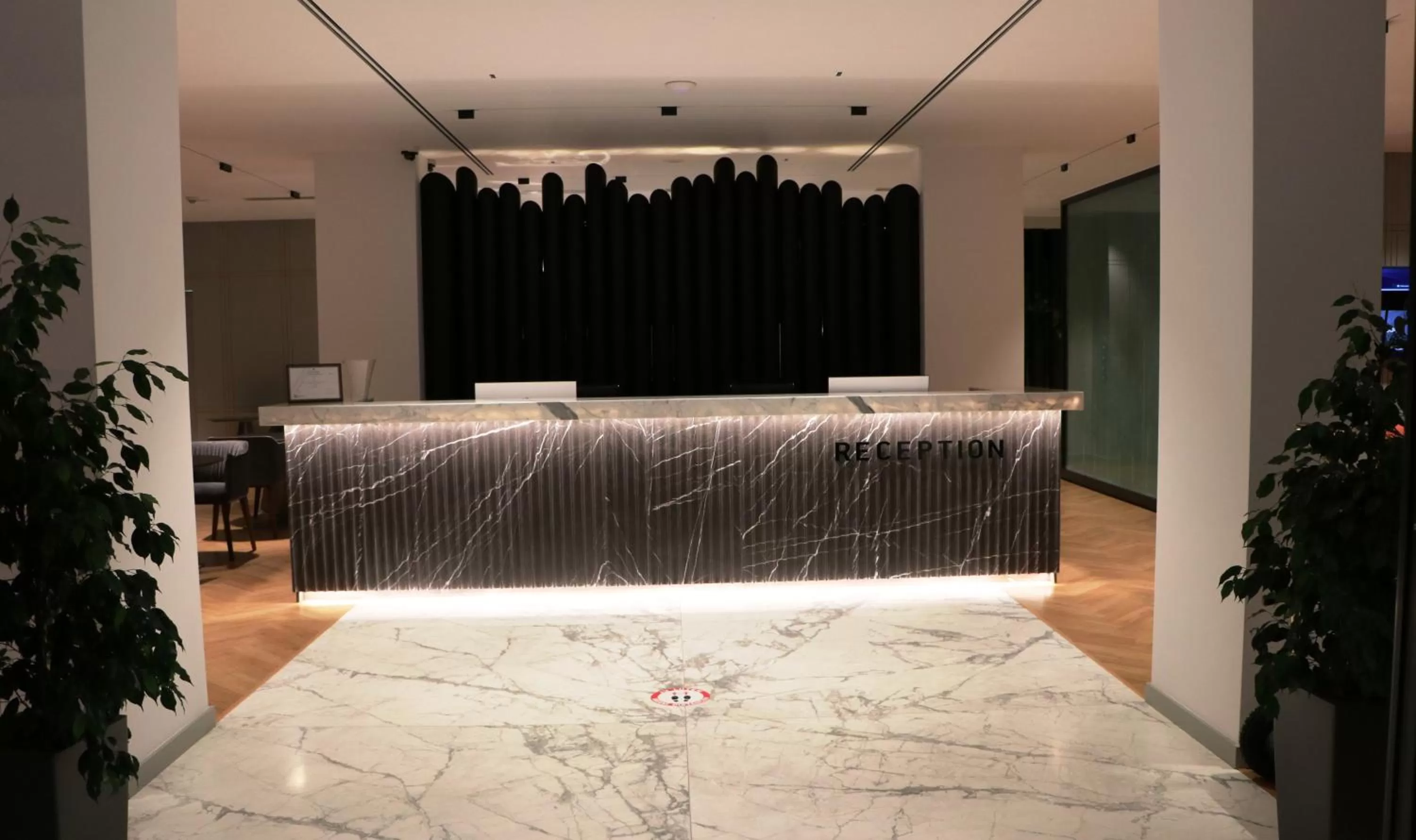 Lobby or reception in Moncafe BoutiqueHotel Spa