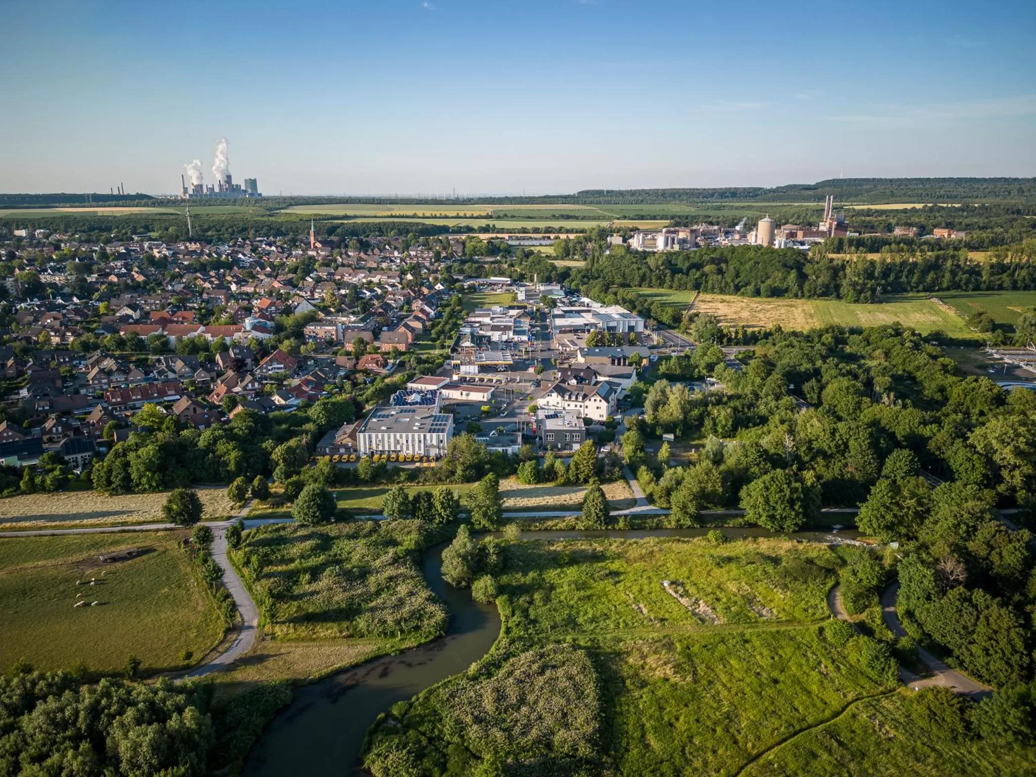 Bird's eye view in Hotel Bergheim