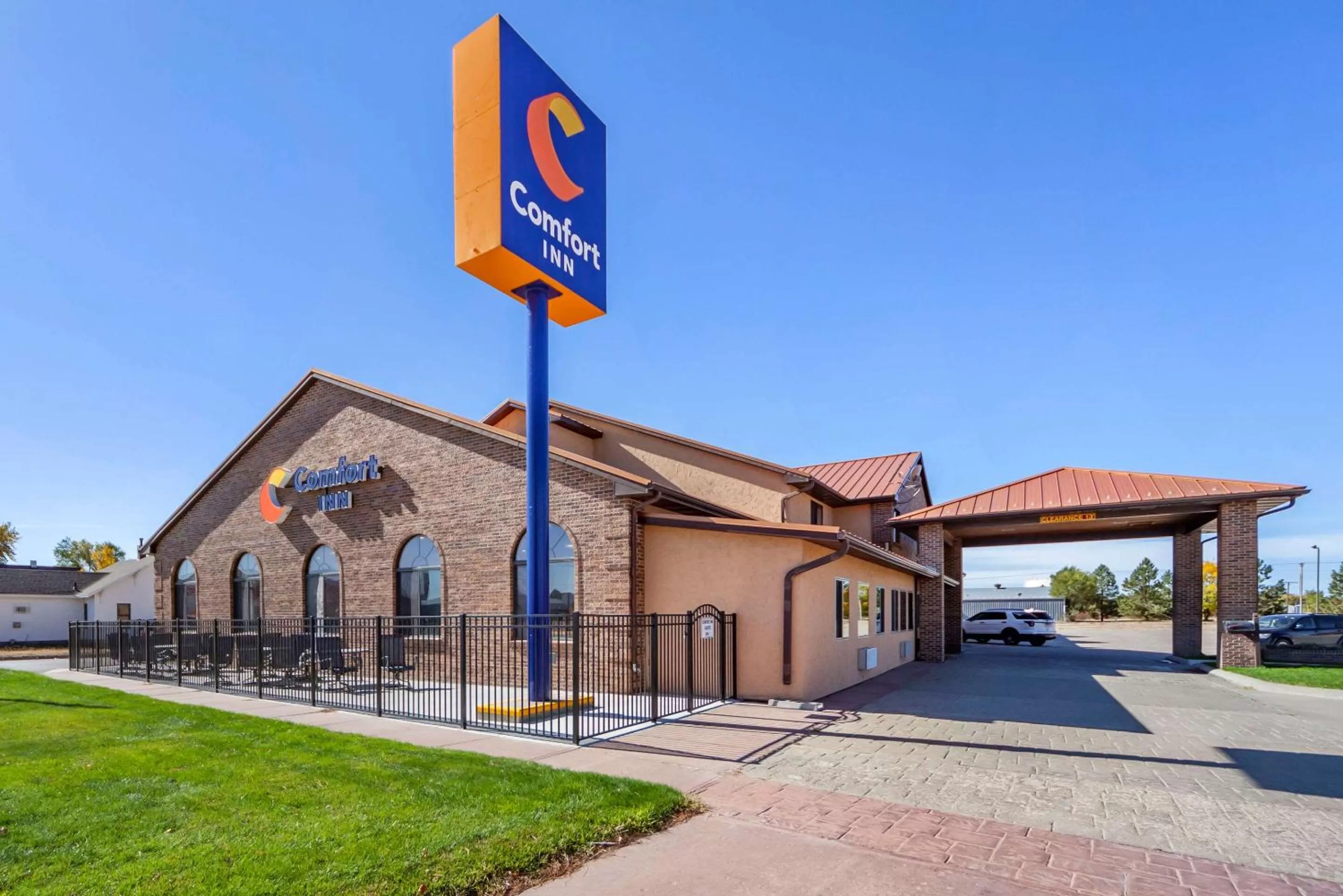 Property building in Comfort Inn Valentine