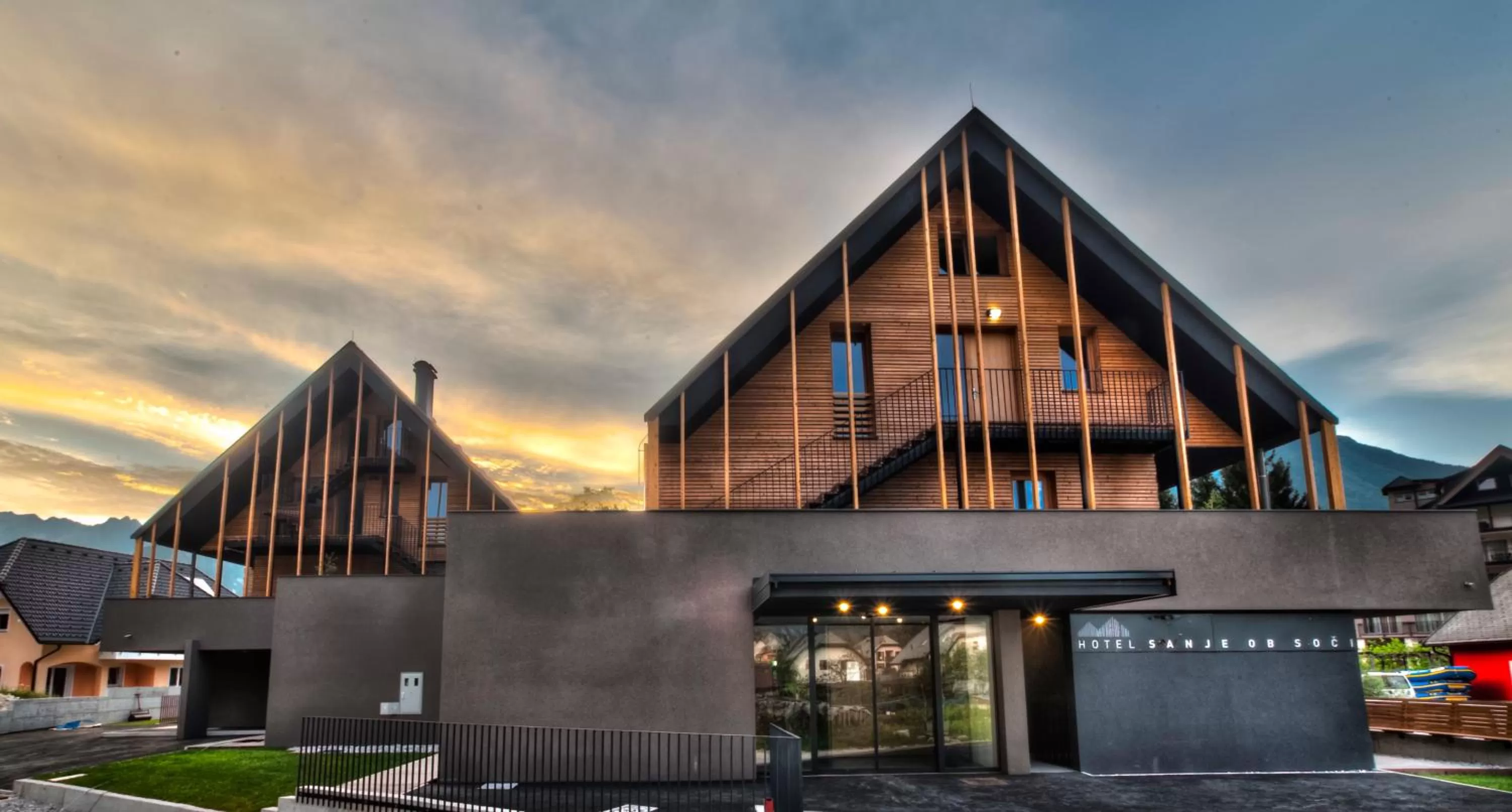 Facade/entrance in Hotel Sanje ob Soči ***/****