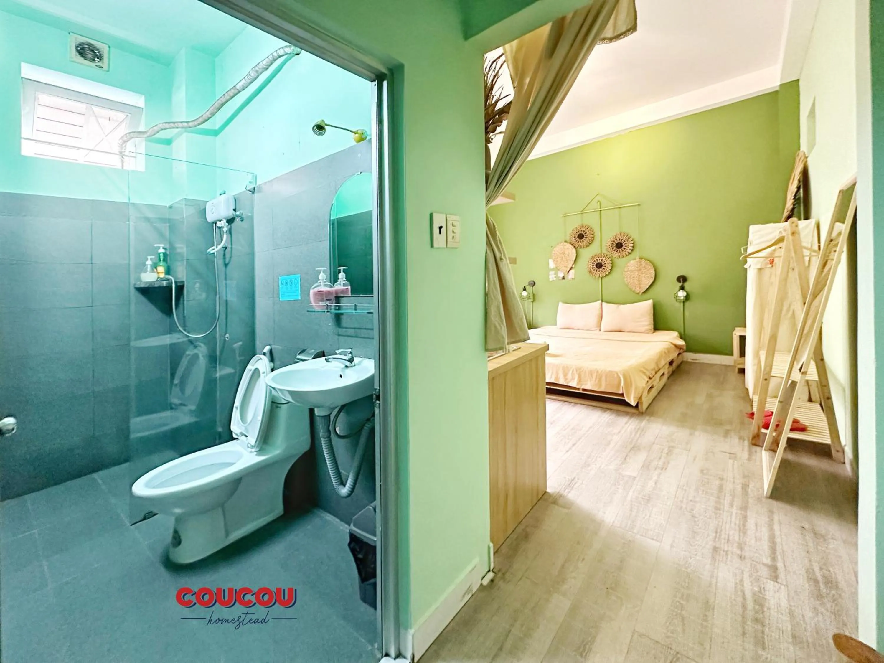 Toilet in Coucou Homestead I - Homestay & Dorm District 1