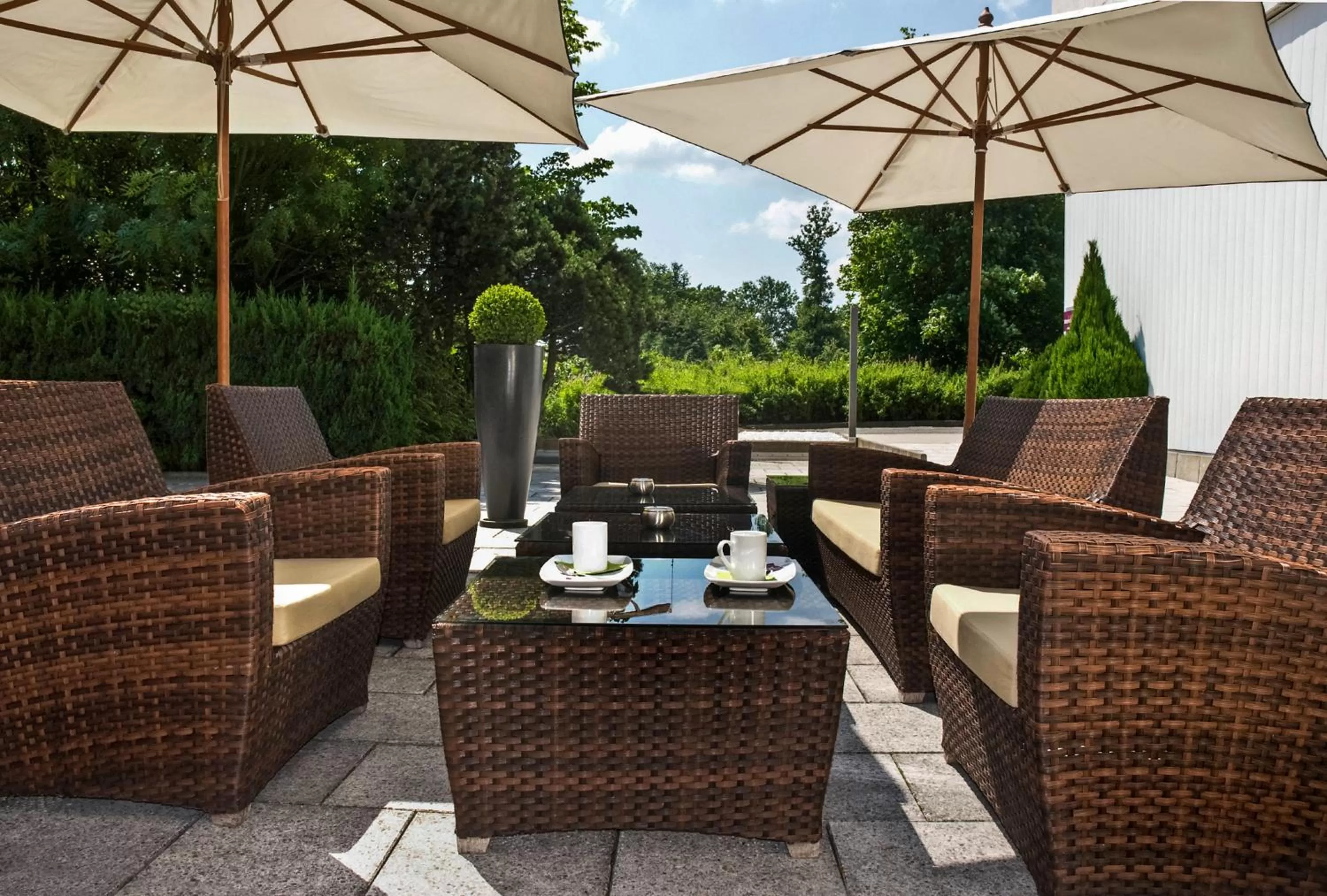 Patio in Mercure Hotel Lüdenscheid