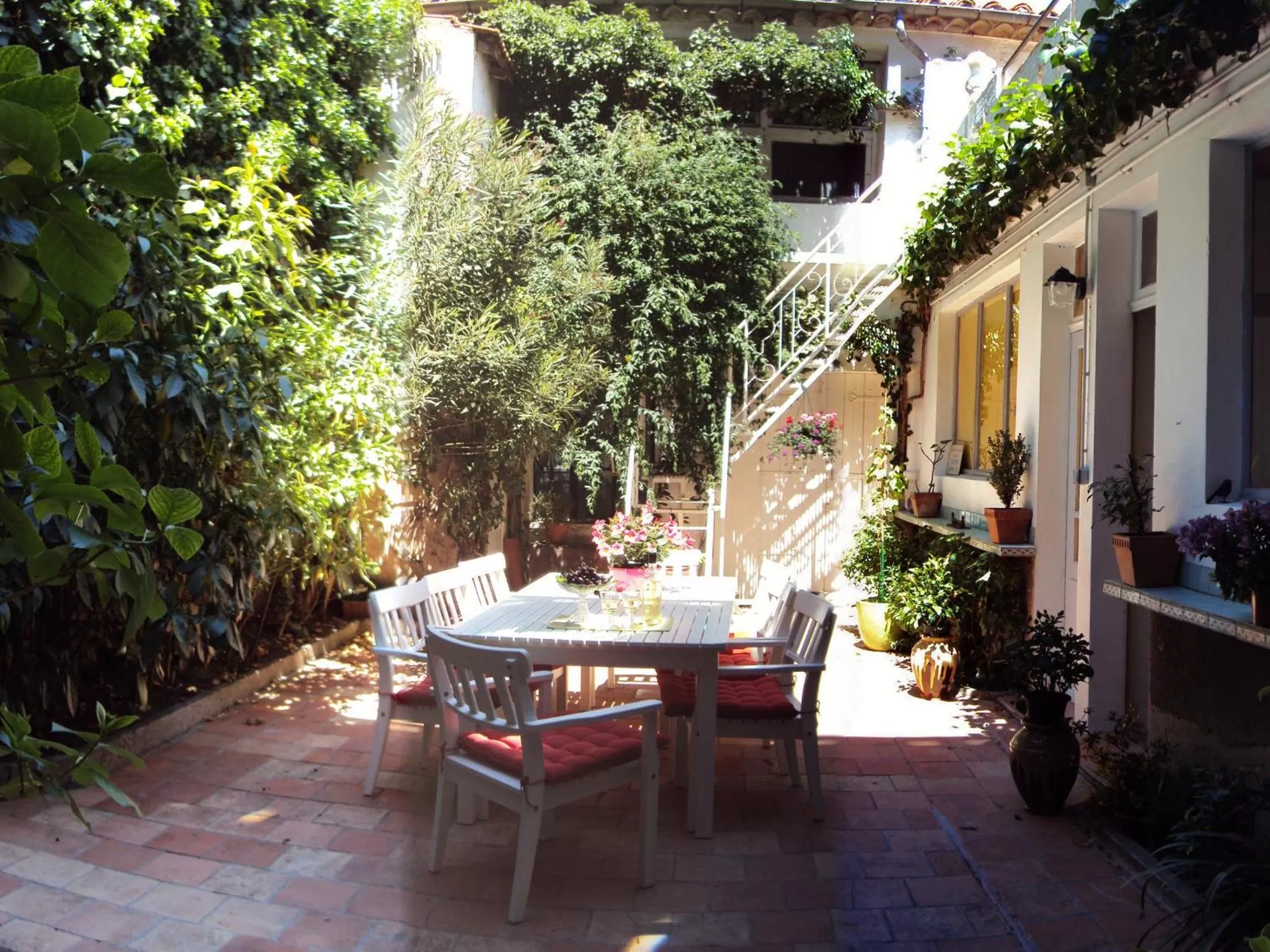 Patio in Les Chambres des Dames