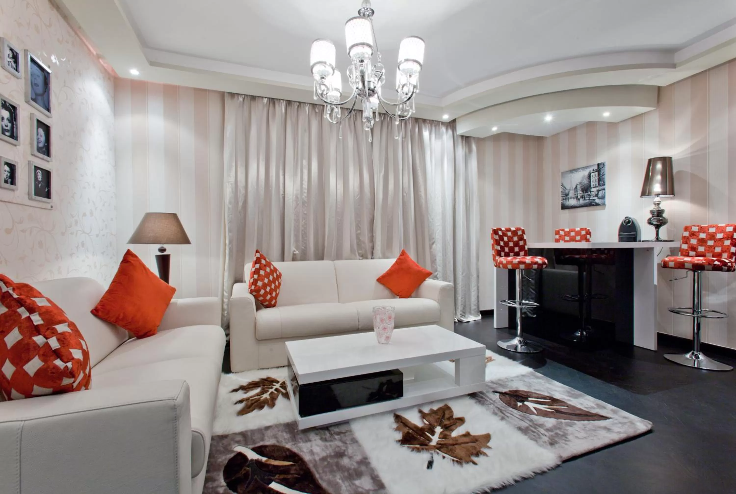 Living room in Art Palace Suites & Spa