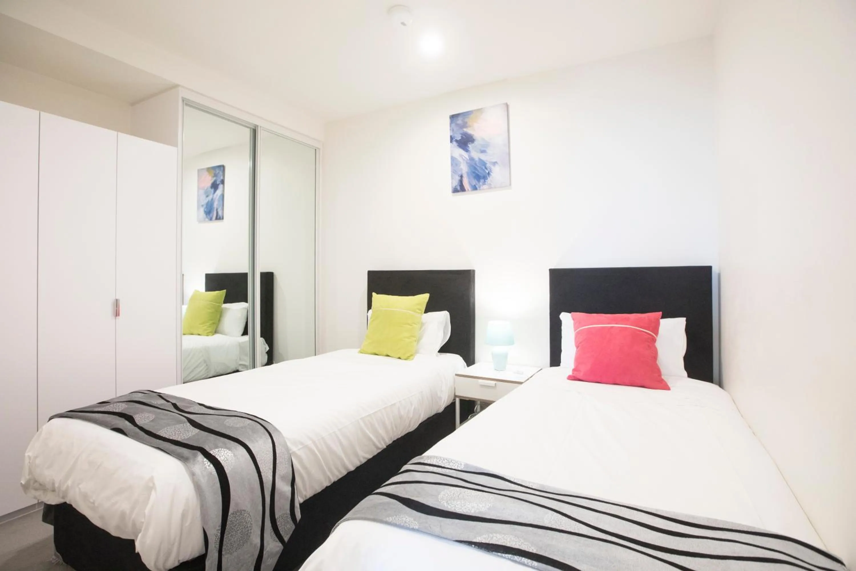 Bedroom, Bed in Platinum City Serviced Apartments