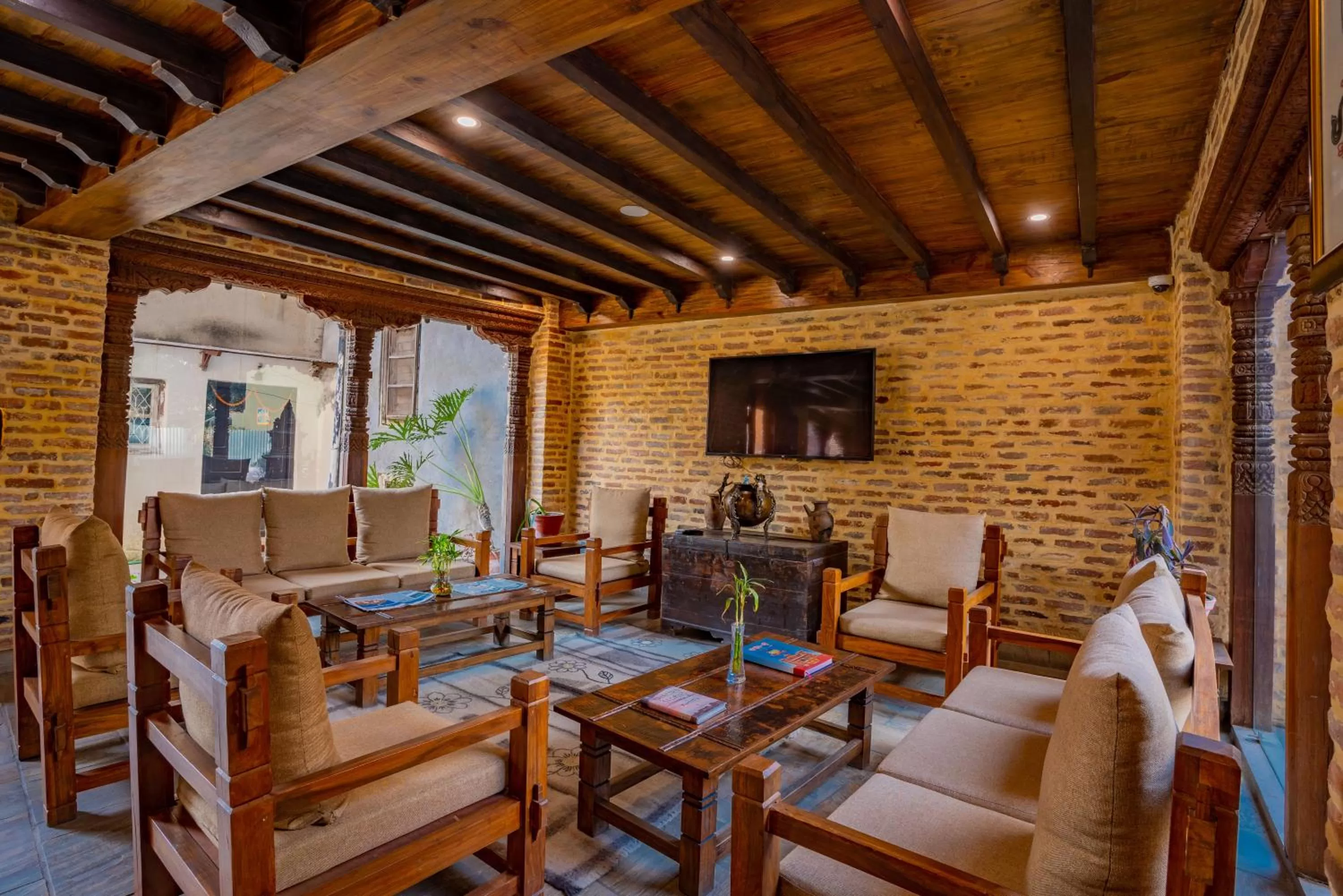 Lounge or bar in Pahan Chhen - Boutique Hotel