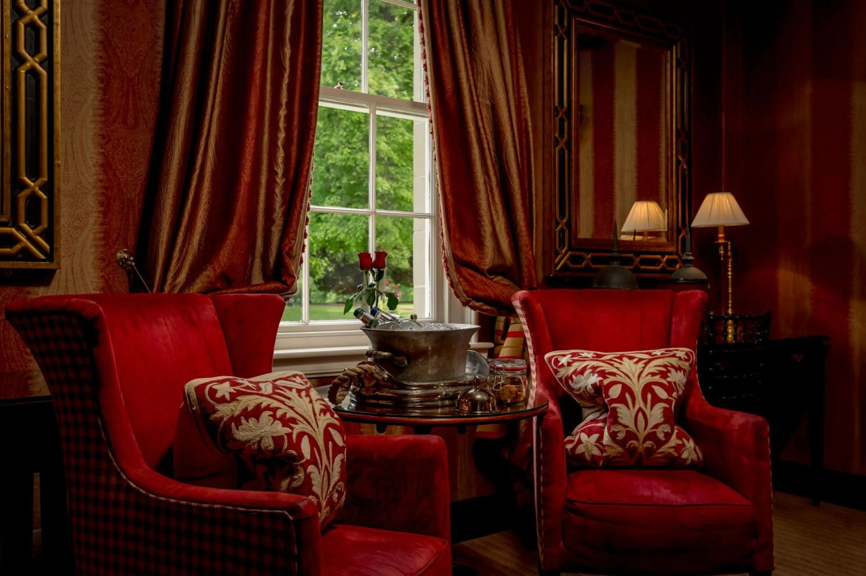 Seating area in Prestonfield House