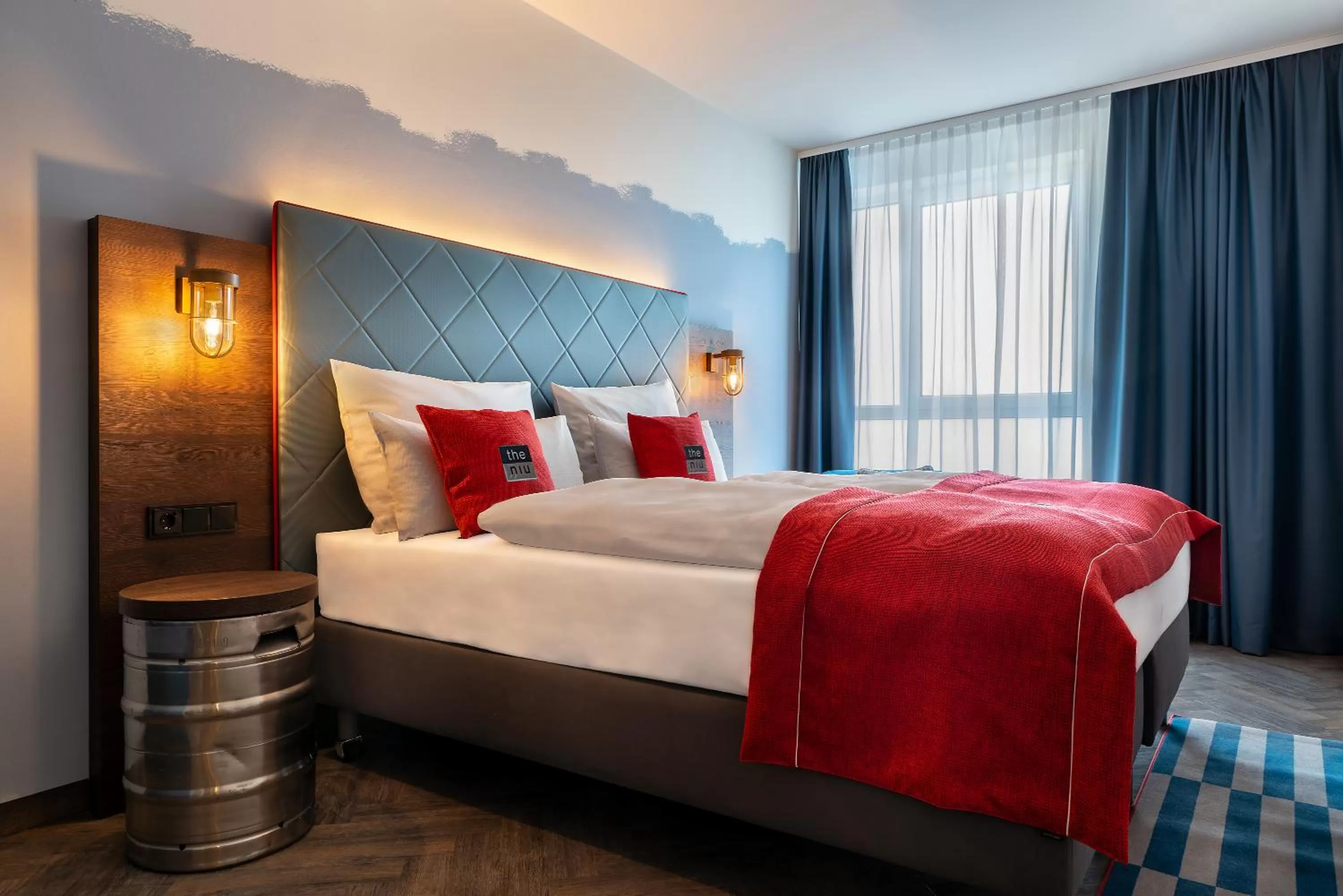 Bedroom, Bed in Holiday Inn - the niu, Keg Hamburg Ost by IHG