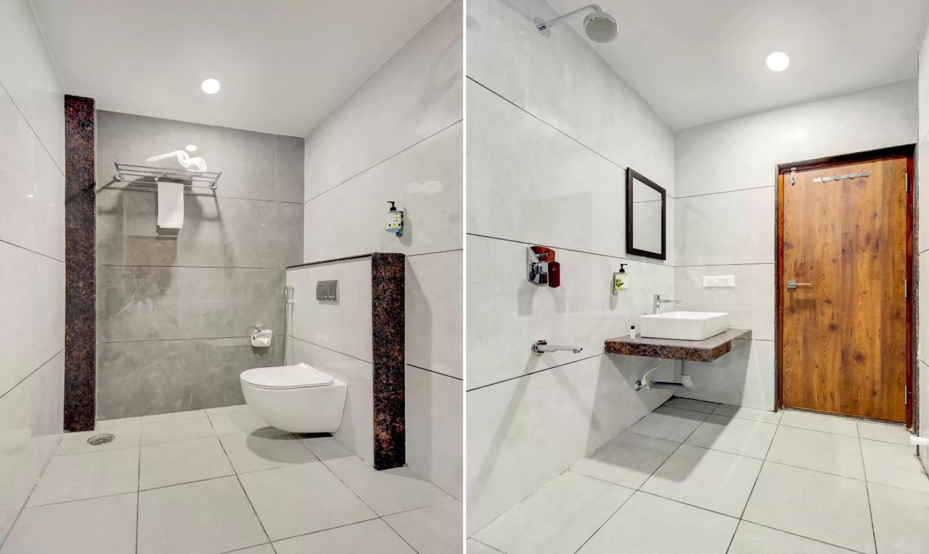 Bathroom in Treebo The Meridian