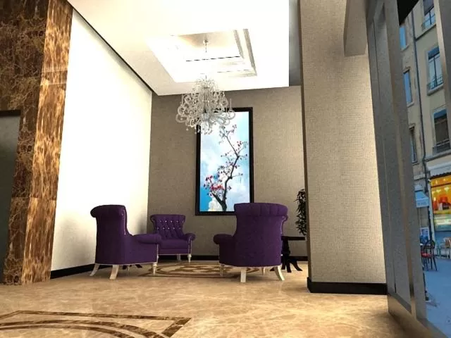 Communal lounge/ TV room, Seating Area in Sahinbey Hotel