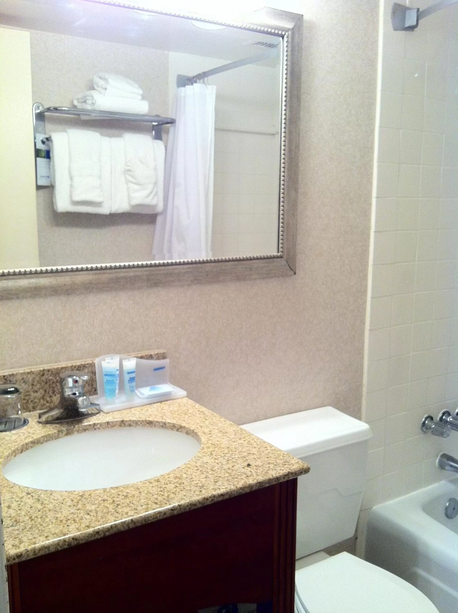 Bathroom in Wyndham Virginia Beach Oceanfront