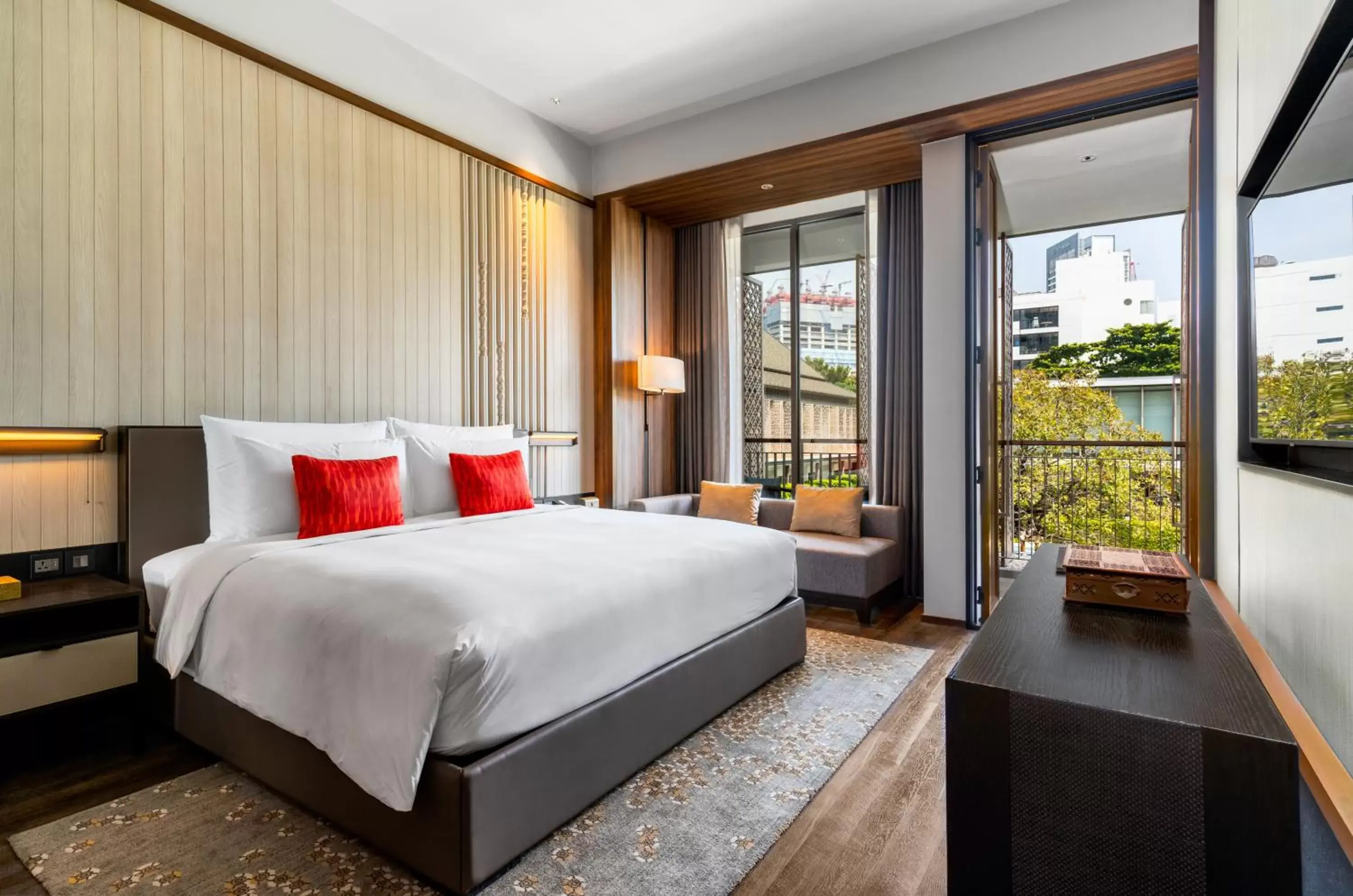 Deluxe King Pool view in Villa Deva Resort & Hotel Bangkok Deluxe King Pool view in Villa Deva Resort & Hotel Bangkok