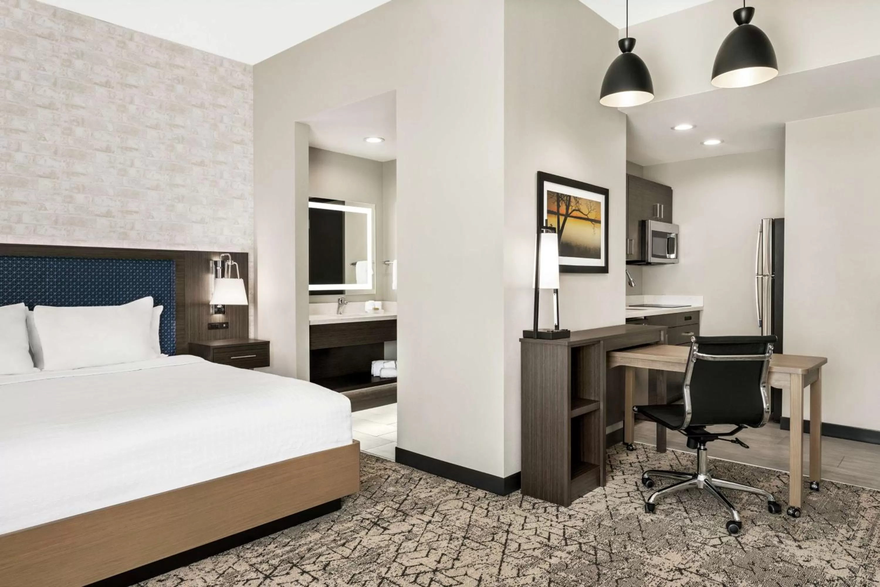 Bedroom, Bed in Homewood Suites By Hilton Springfield Medical District