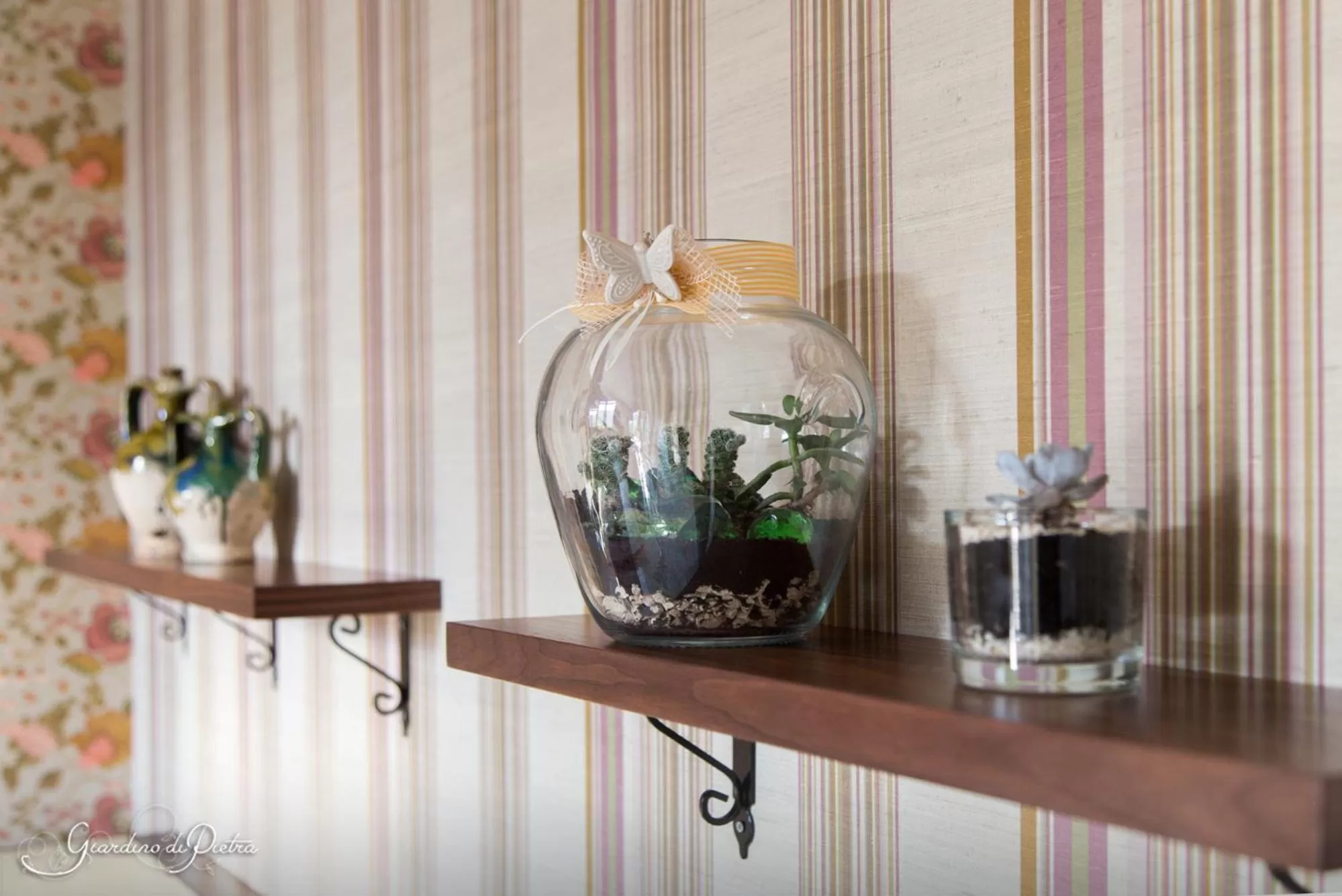 Decorative detail in B&B Giardino Di Pietra