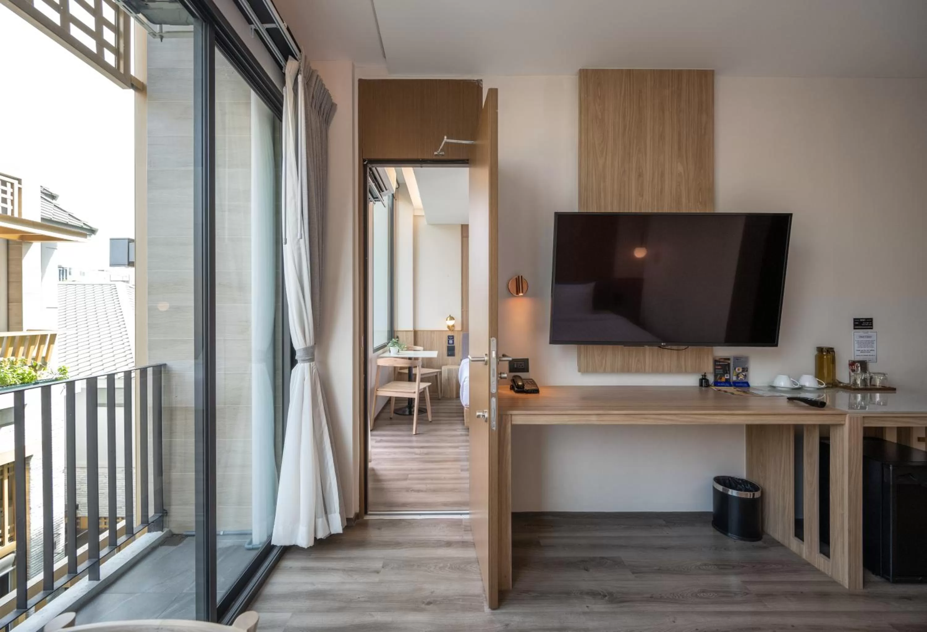 Bedroom in SHAN Villas Sukhumvit ฌานวิลล่า สุขุมวิท