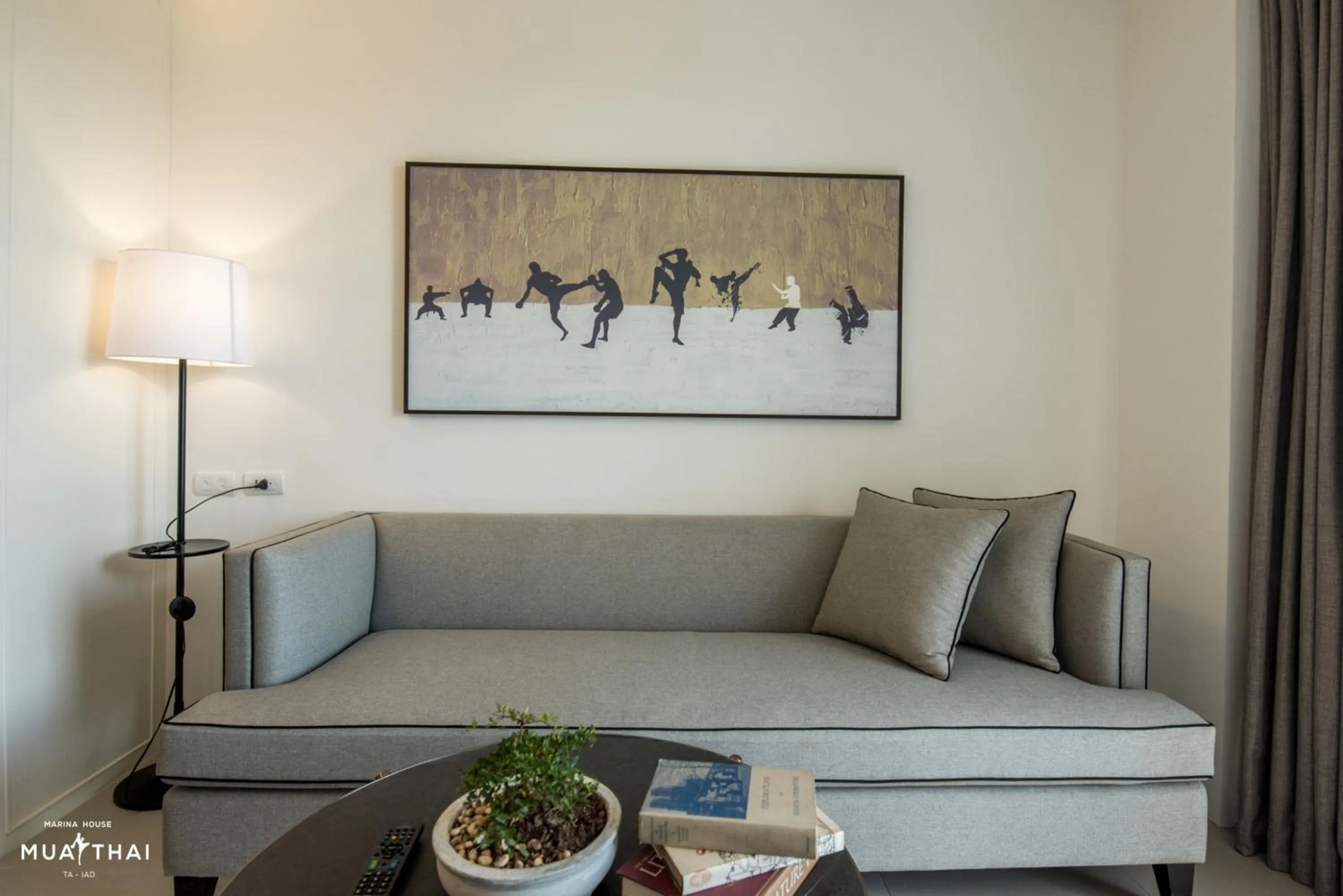 Living room in Marina House MUAYTHAI Ta-iad Phuket