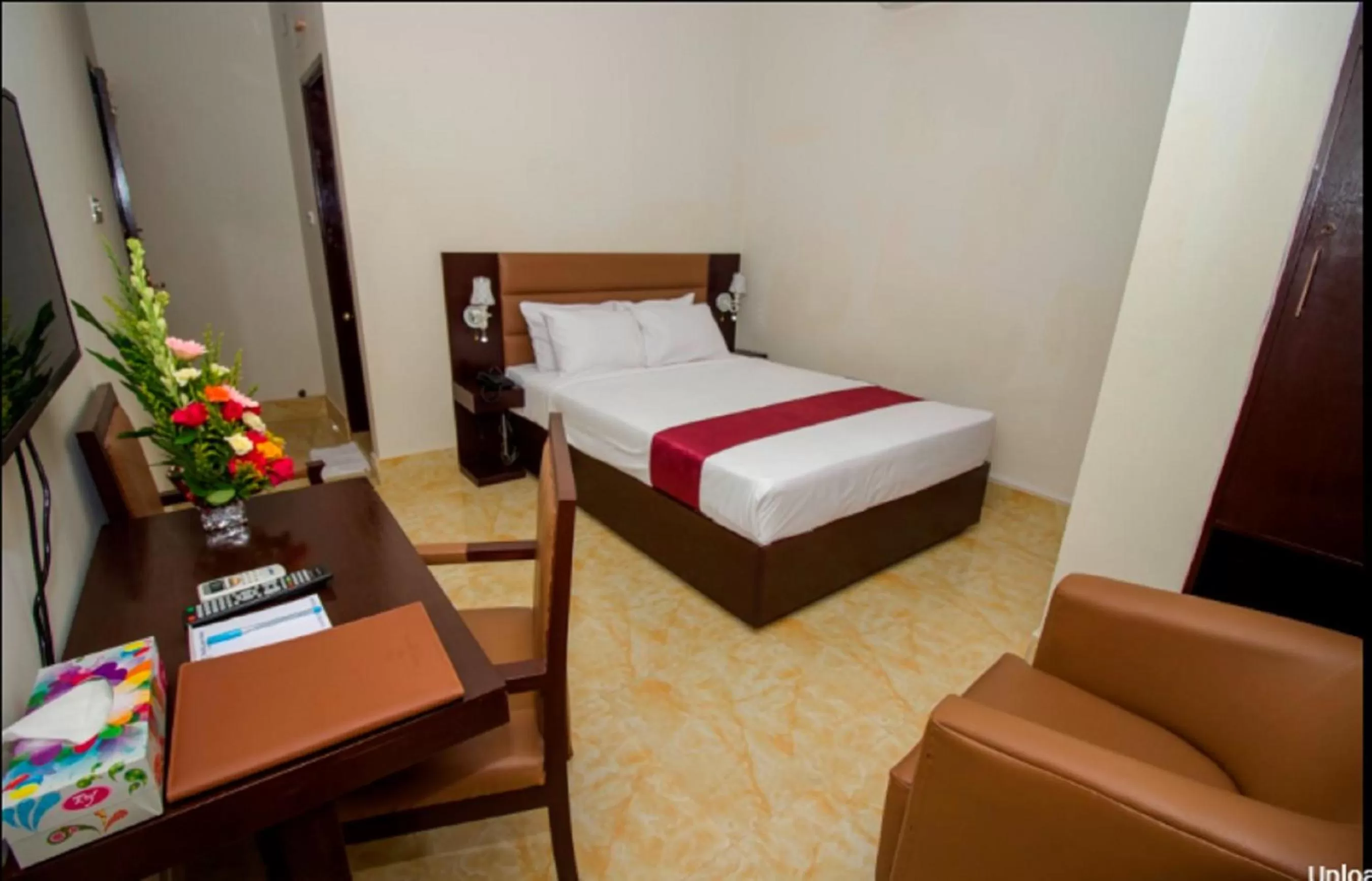 Bedroom, Bed in Hotel Gulshan Lake View