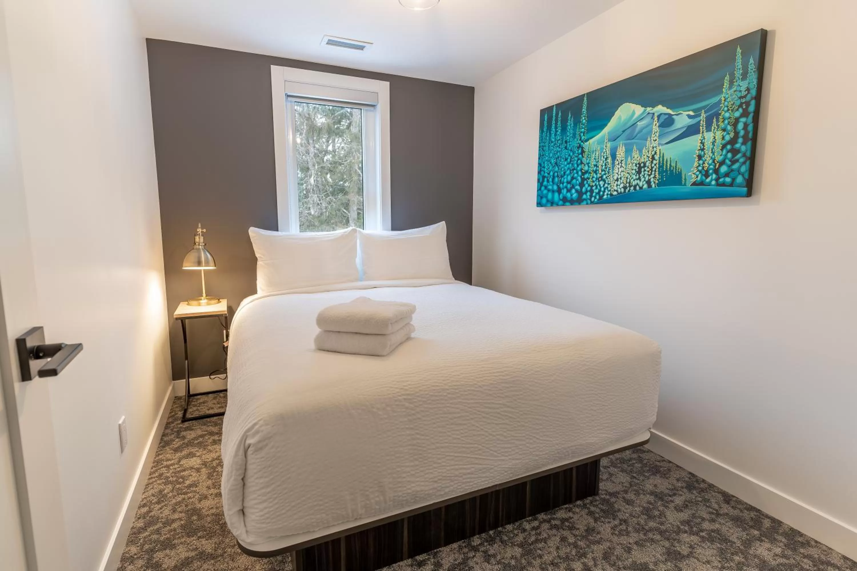 Bedroom, Bed in Basecamp Resorts Revelstoke